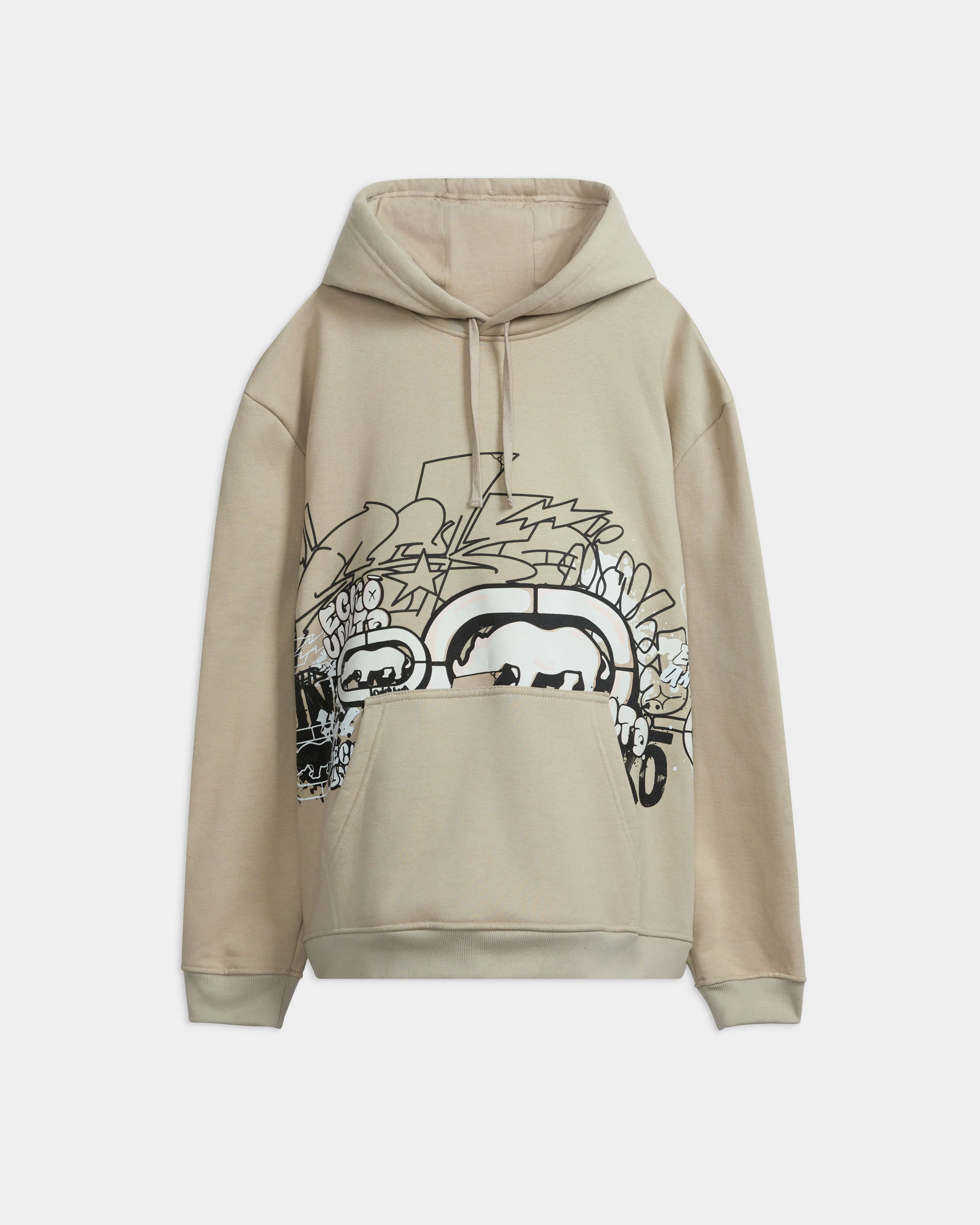 Graffiti Across the City Pullover Hoodie