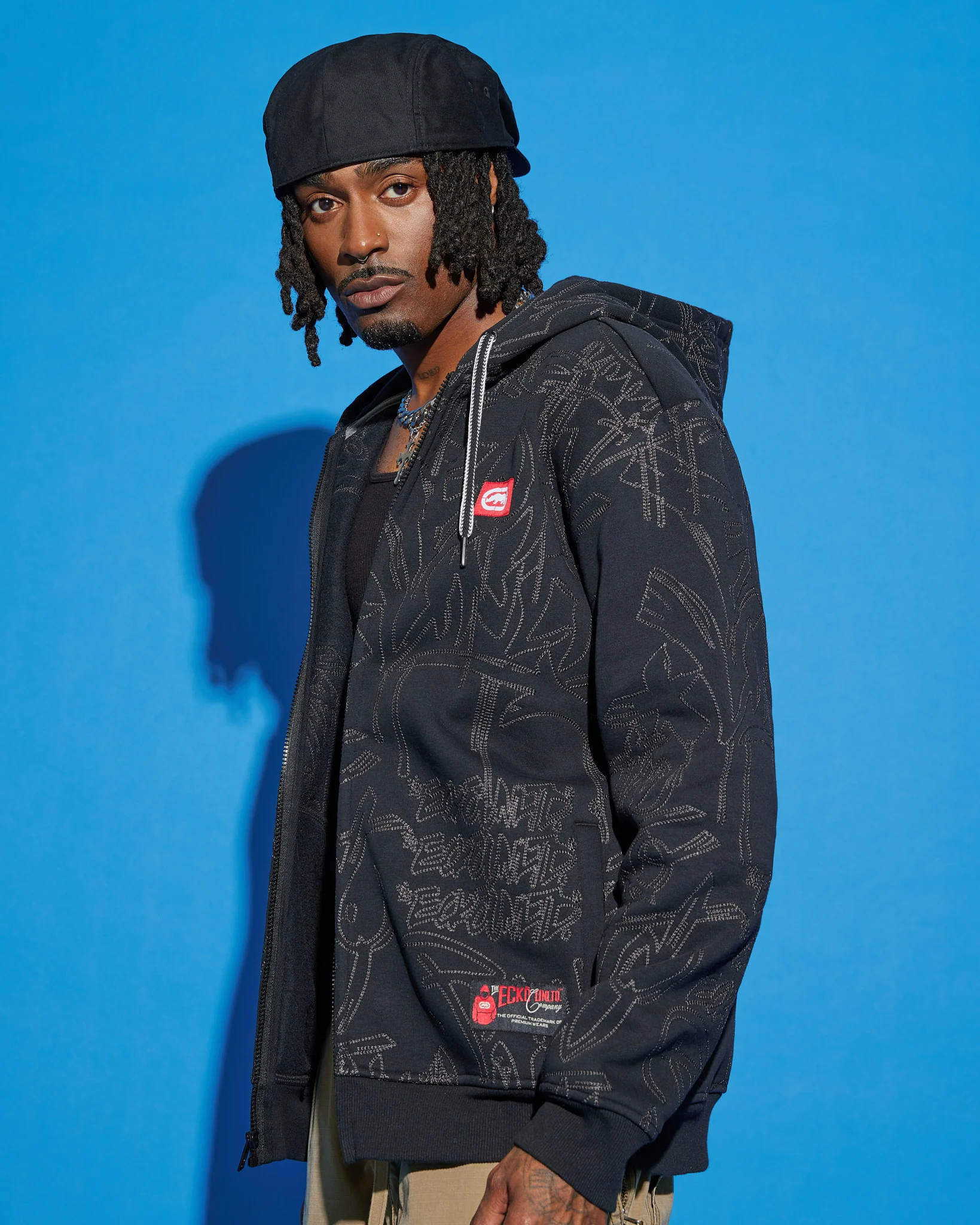 The Graffiti Embroidered Hoodie