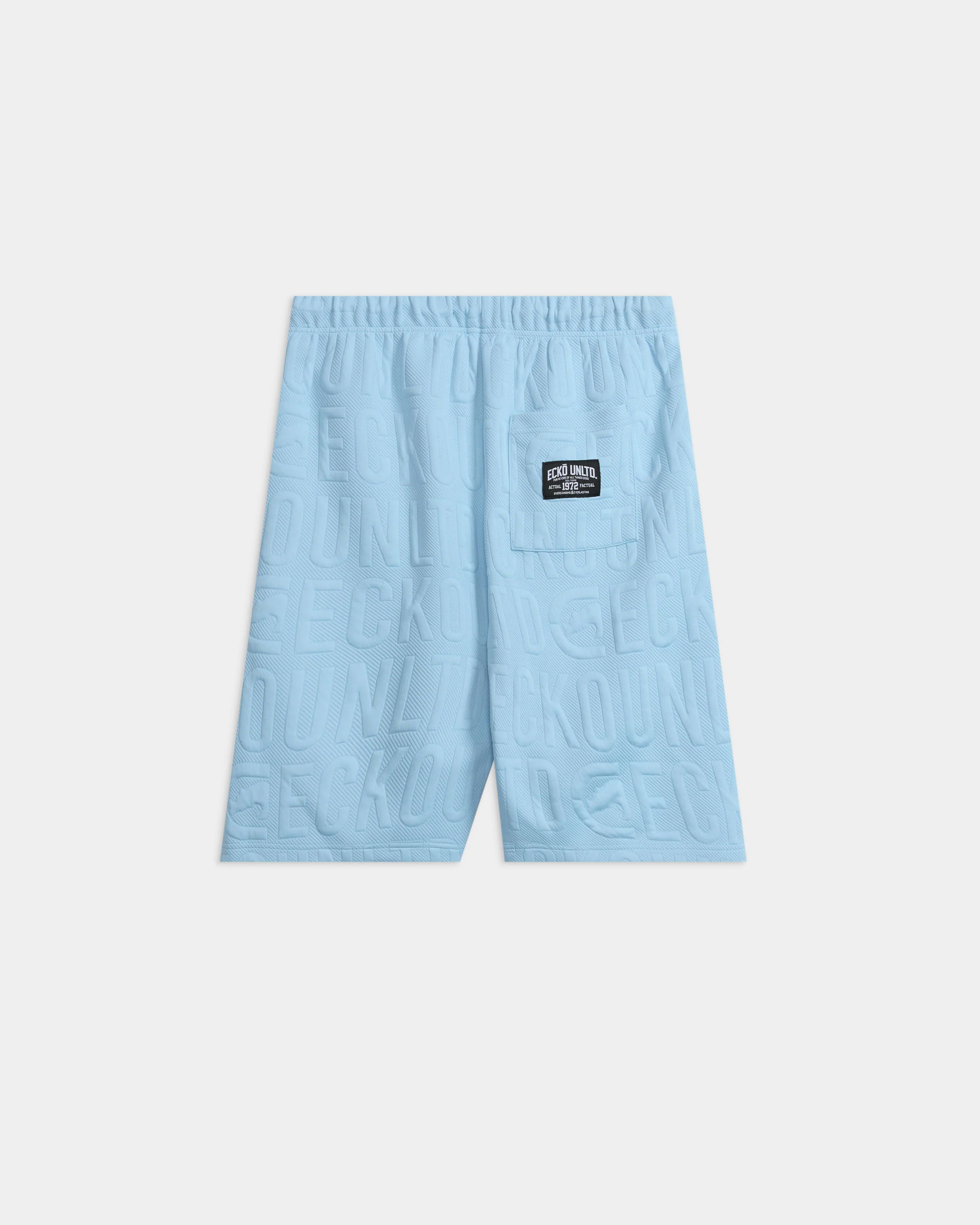 Giant Letter Knit Short