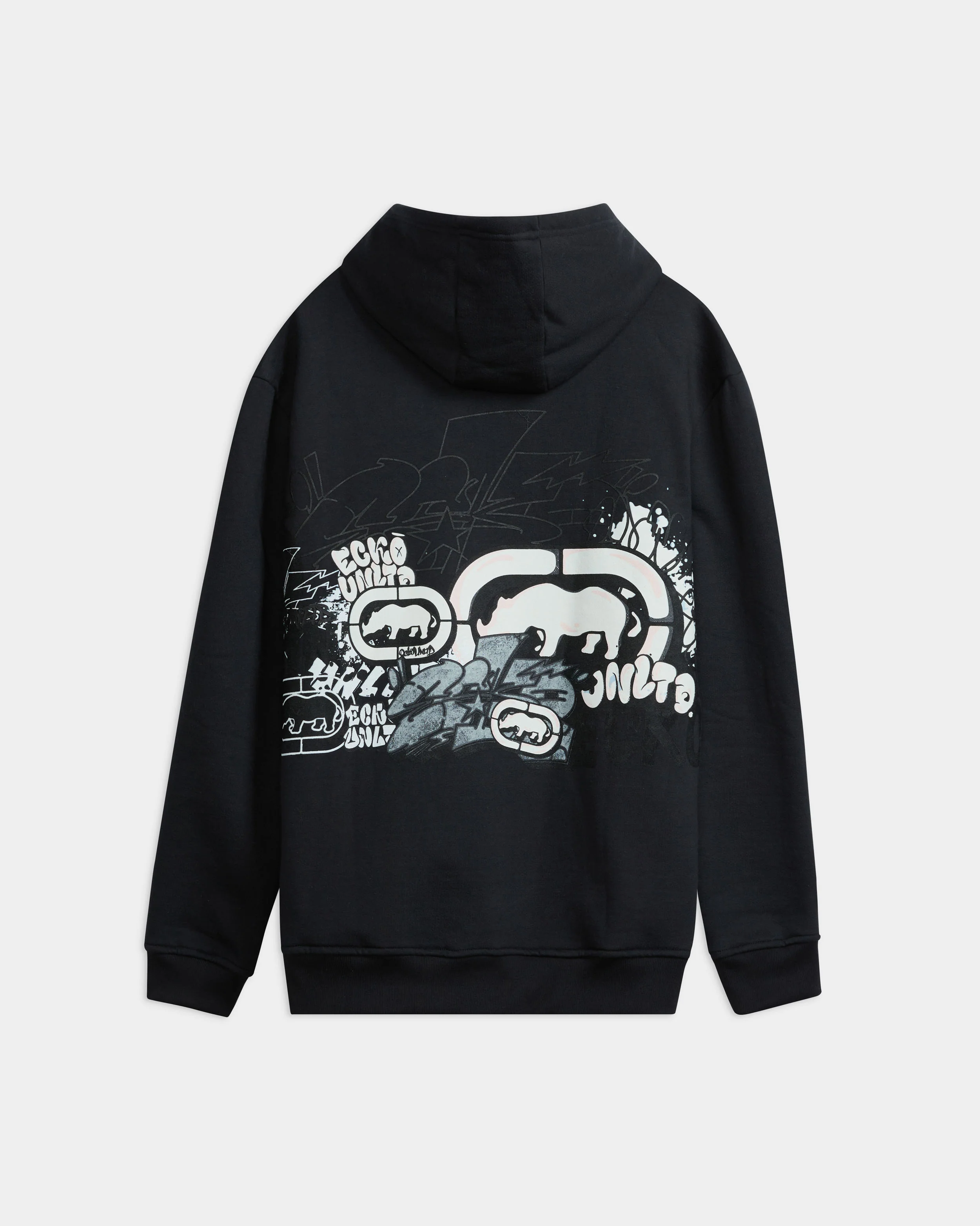 Graffiti Across the City Pullover Hoodie