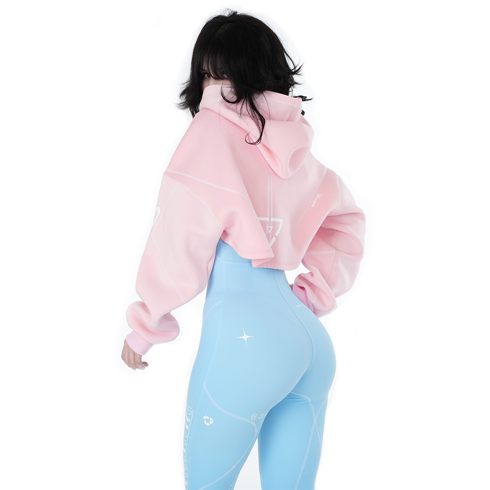 Cyberpunk Futuristic Mechanical Style Women's Sports Yoga Outfit Set