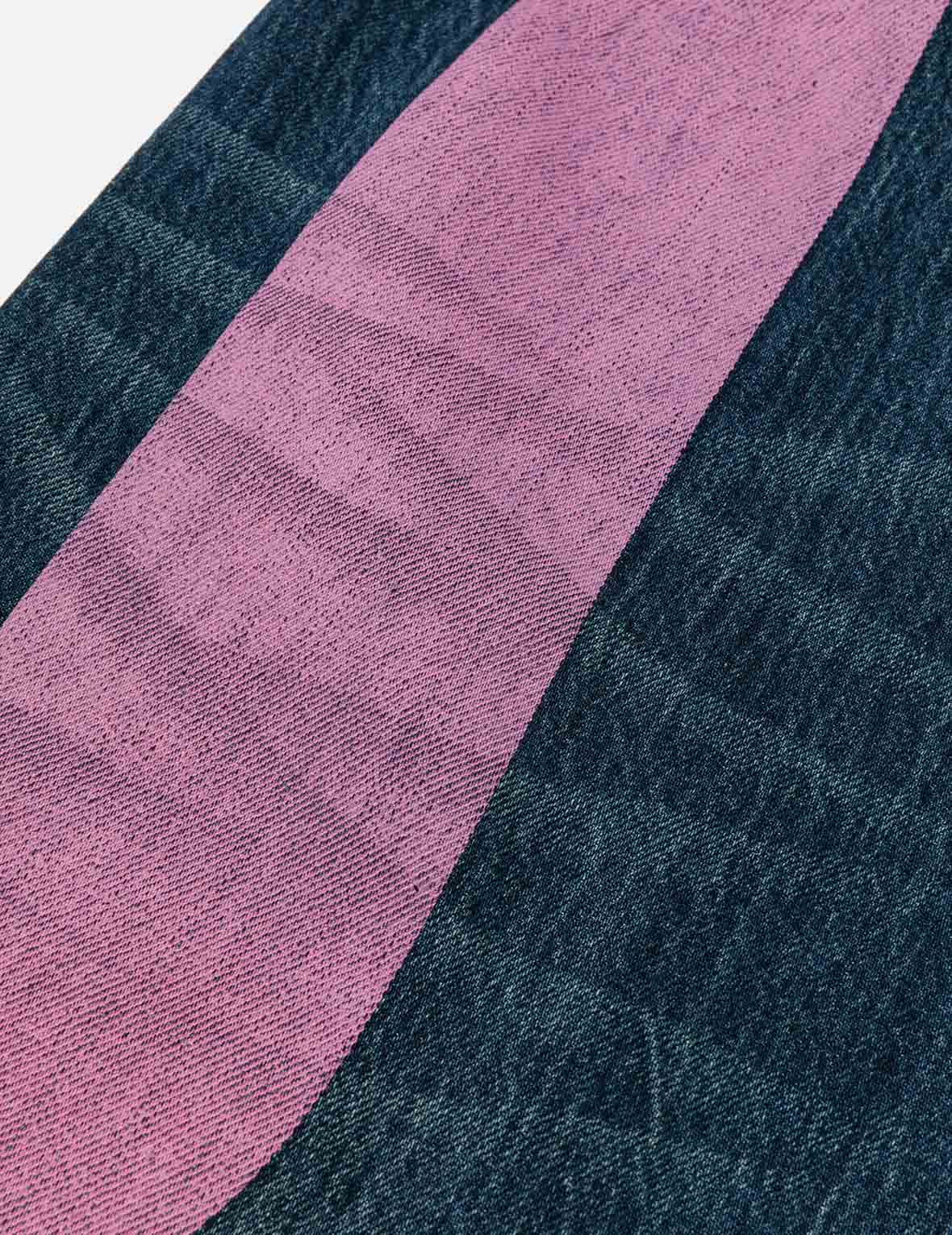 Daicock Print Straight Fit Washed Jeans