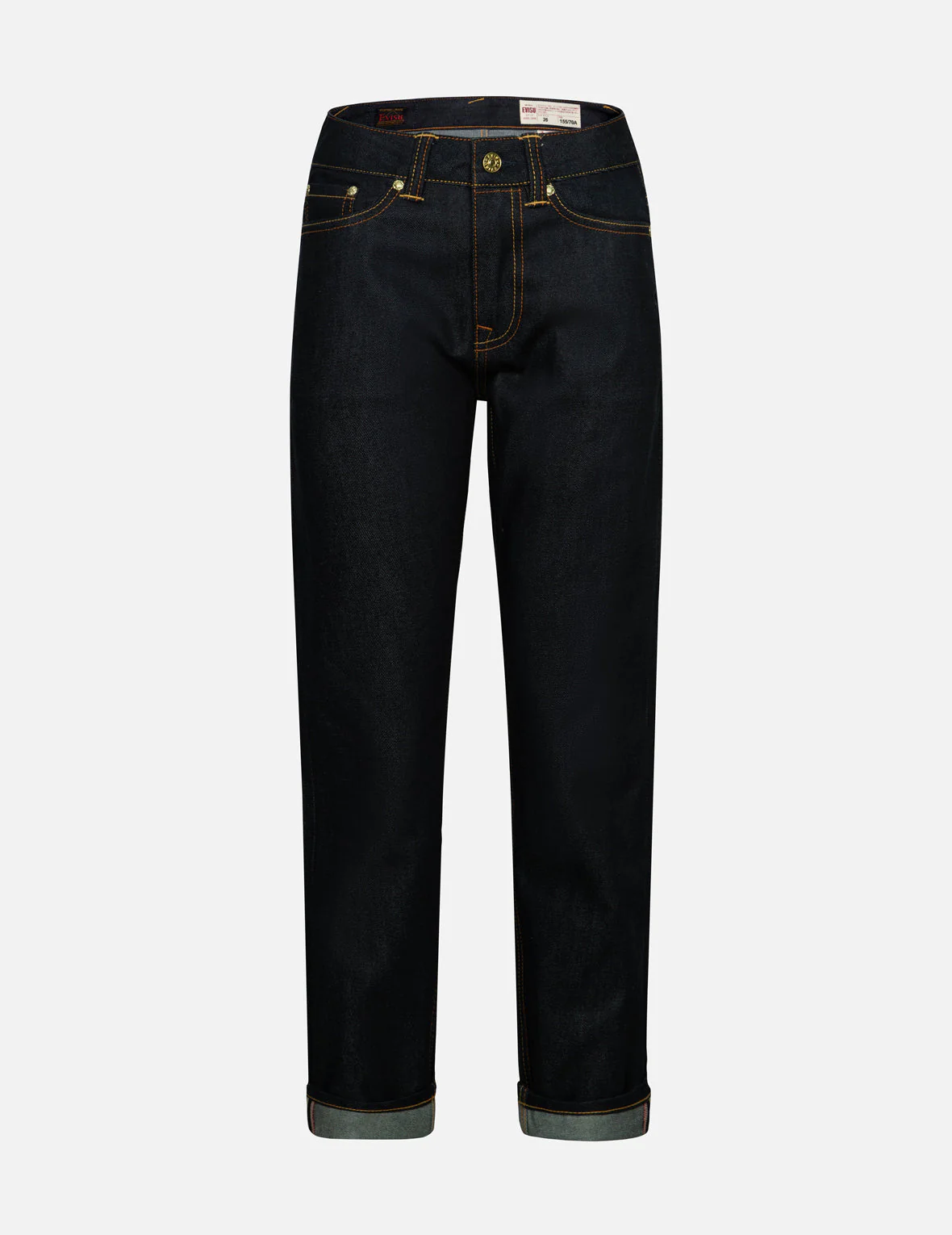 Brocade Appliqué Seagull Relax Fit Jeans