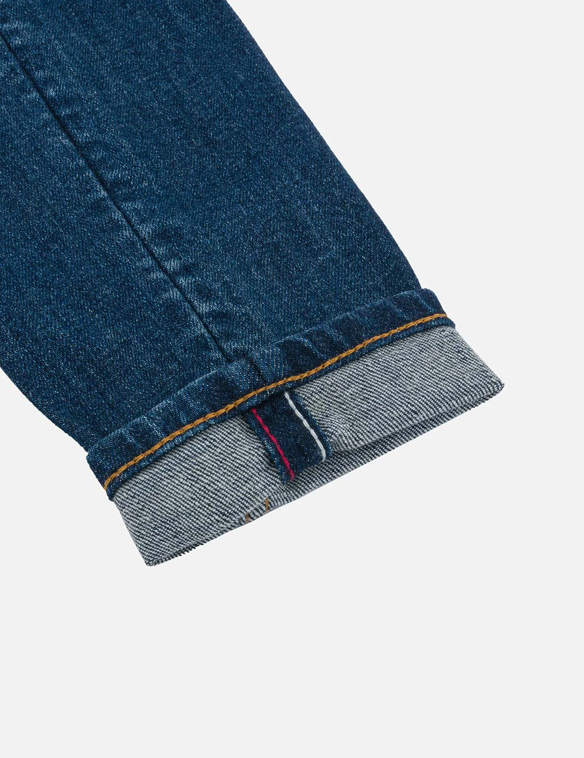 Seagull Appliqué Embroidery Skinny Jeans