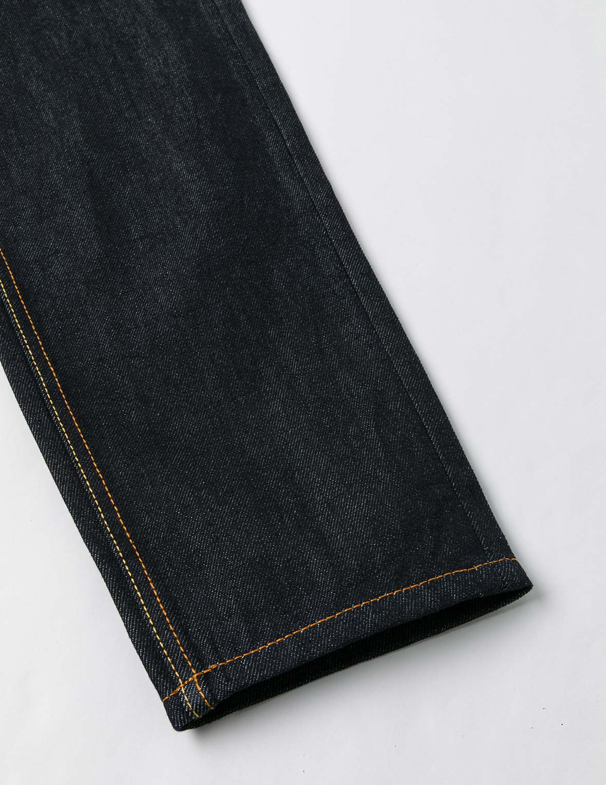 Seagull Embroidery with Metal Studs Relax Fit Jeans