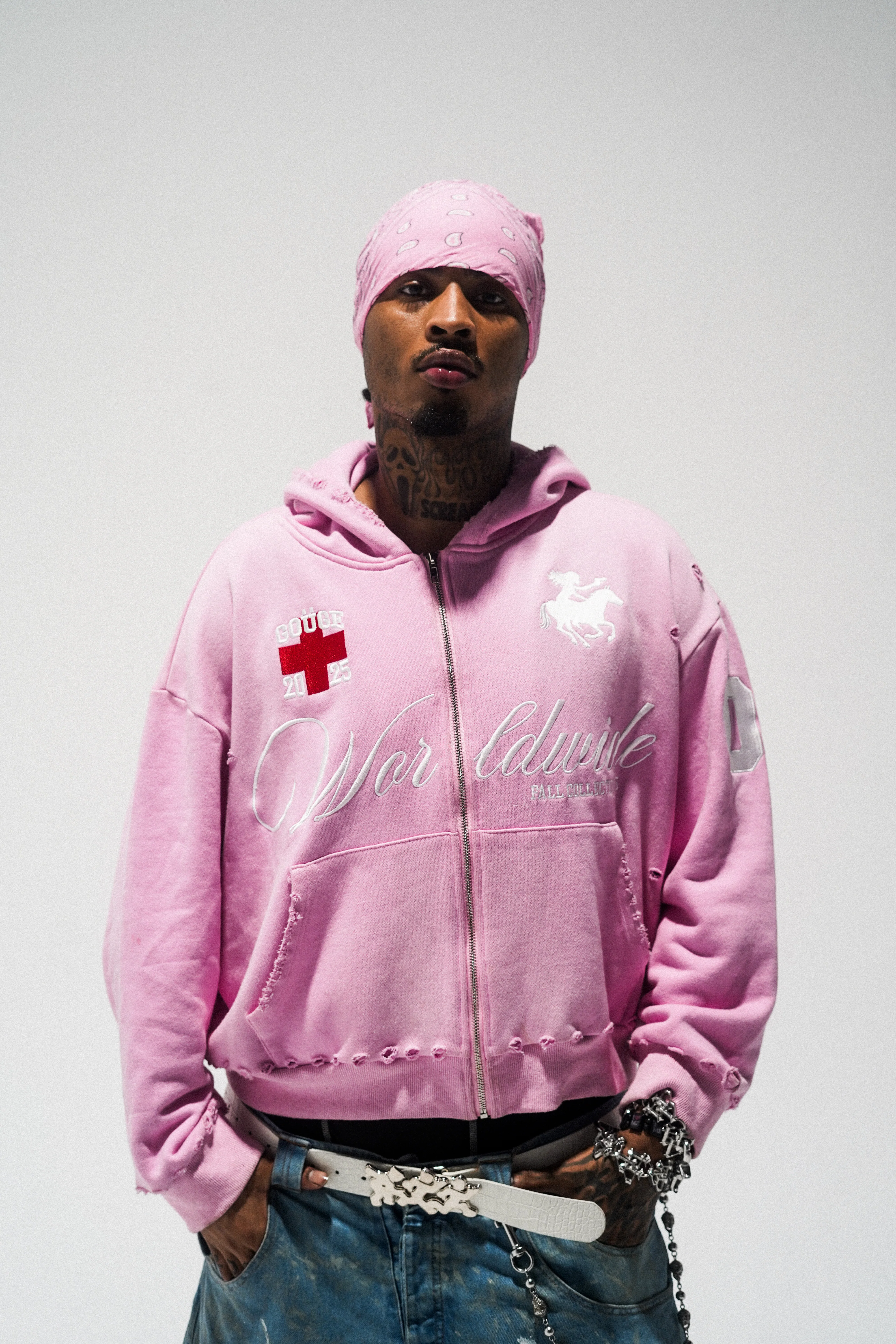 Easter Pink ZIP UP HOODIE