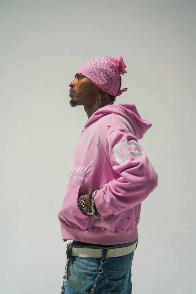 Easter Pink ZIP UP HOODIE