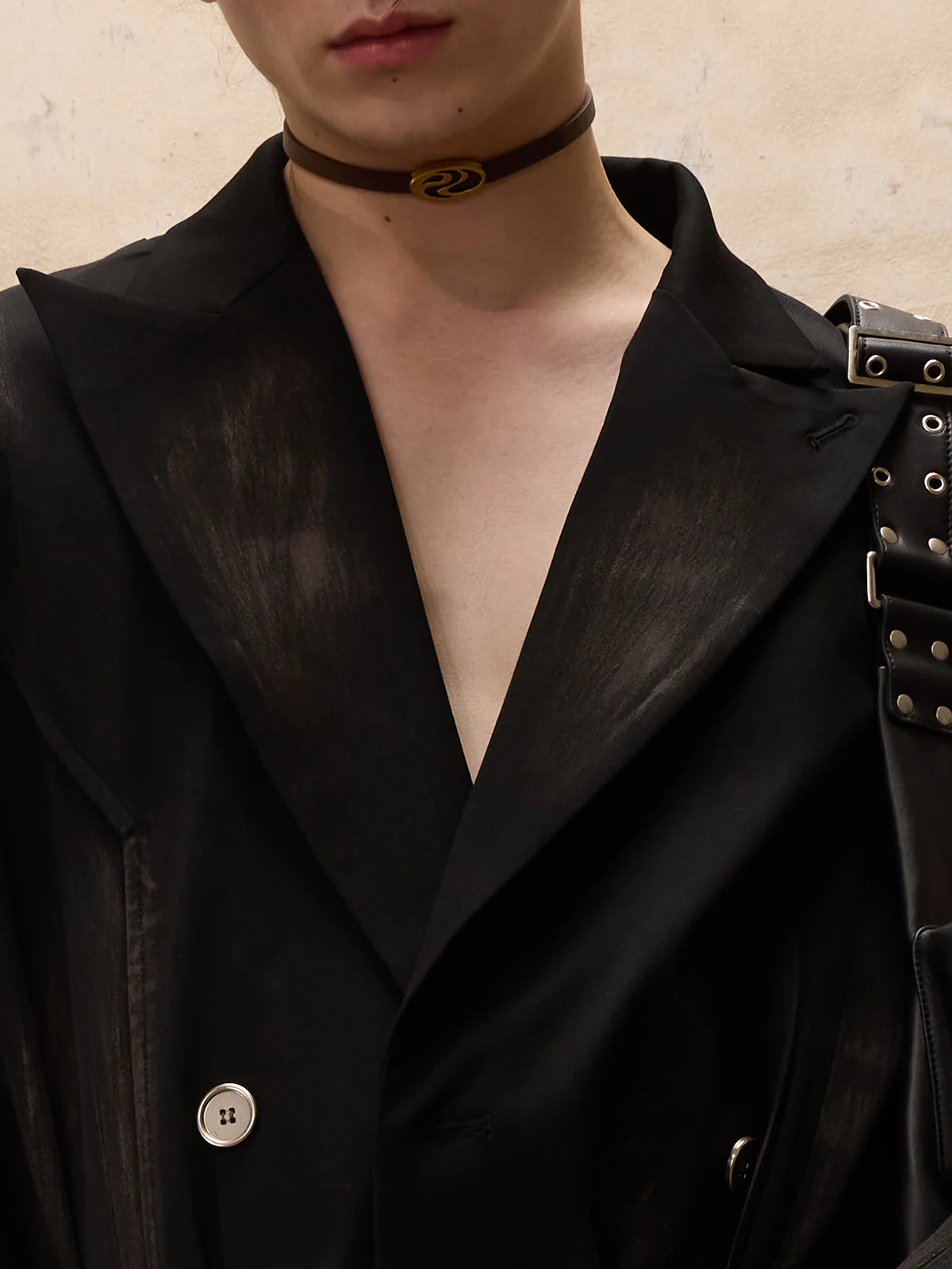 Personsoul Dirty Trench Coat