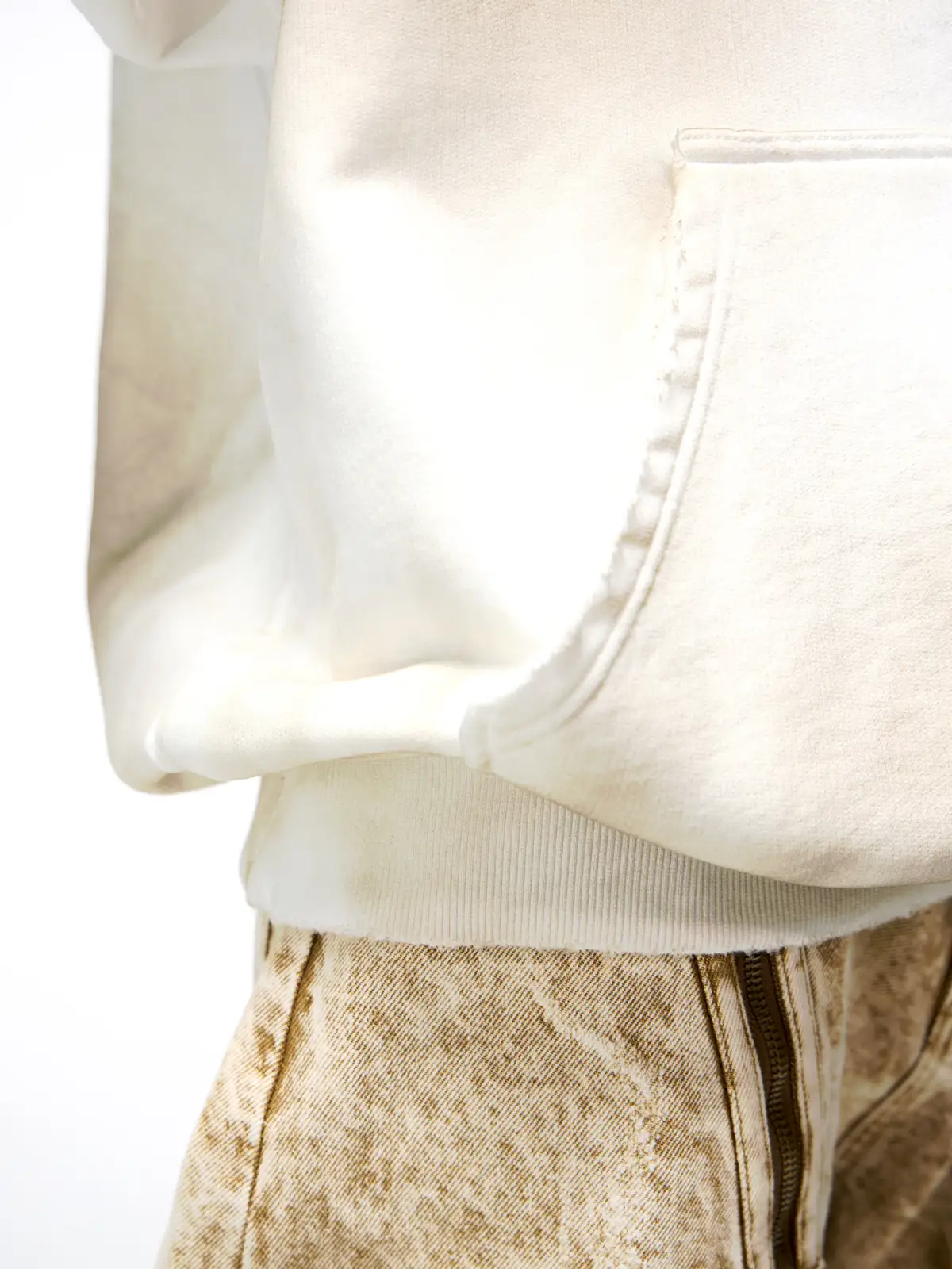 Personsoul Yuan Symbol Tie-Dye Gradient Hoodie