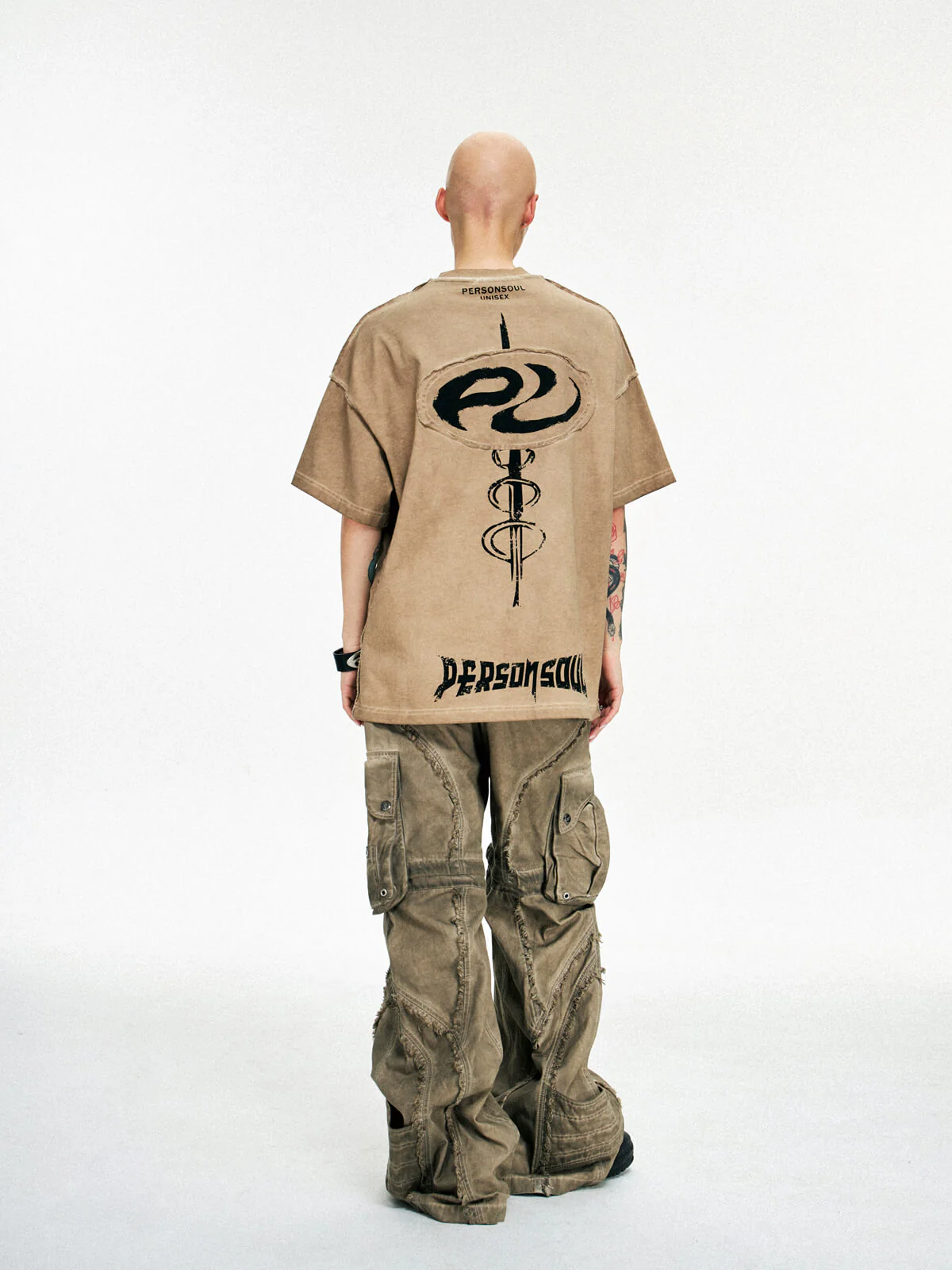 Personsoul Symbol Elements Oversized T-shirt