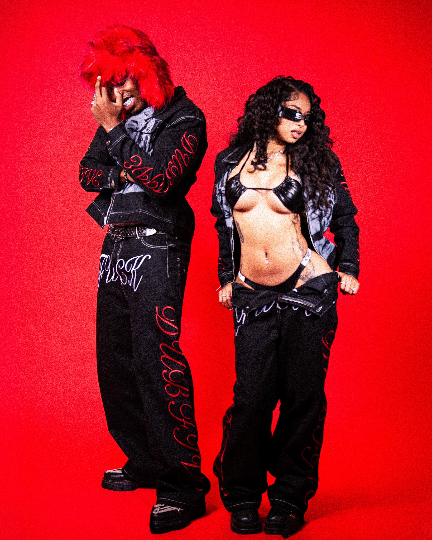 BLOOD SELVEDGE DENIM PANTS