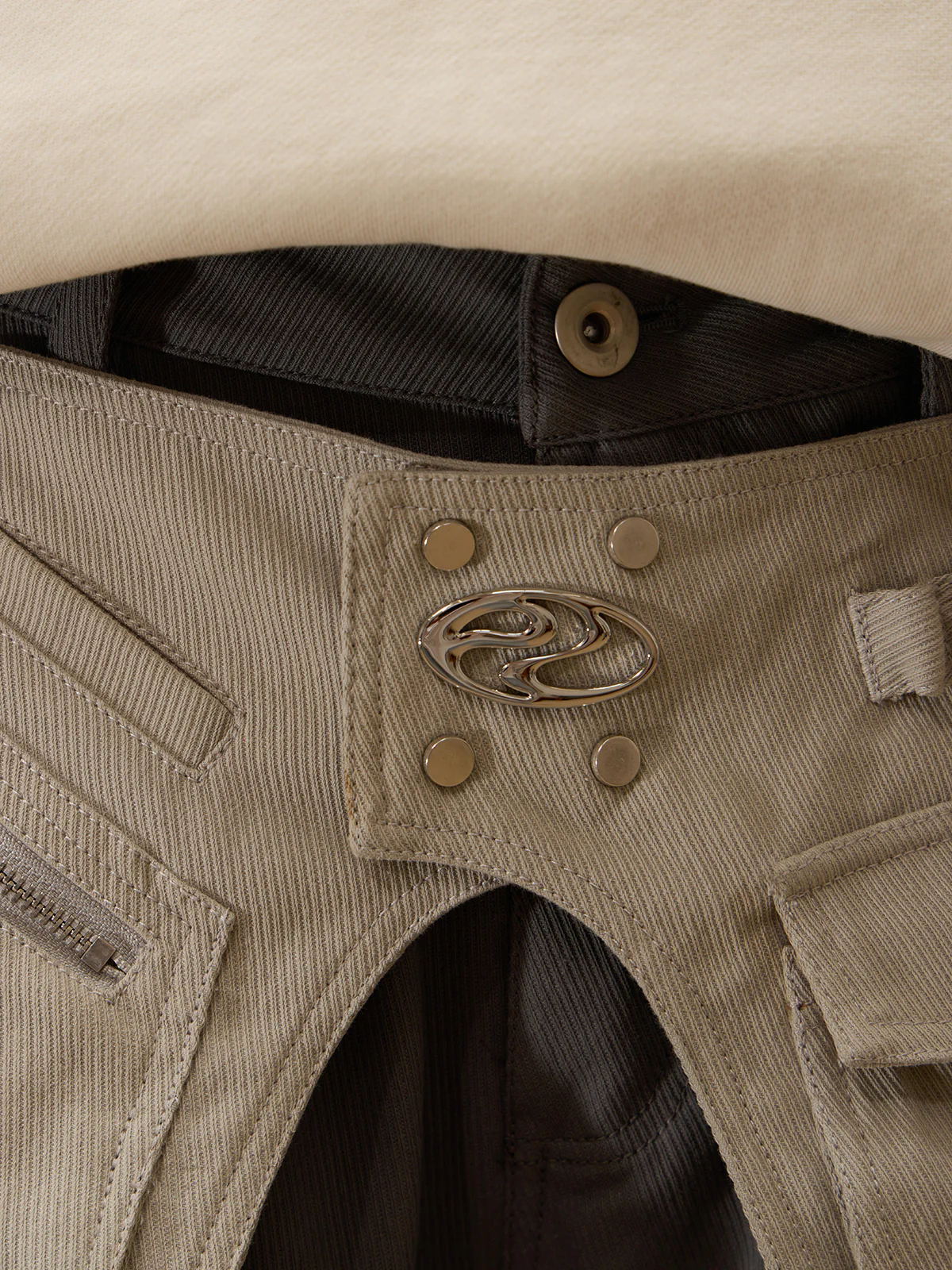 Personsoul Fanny Pack Cargo Pants