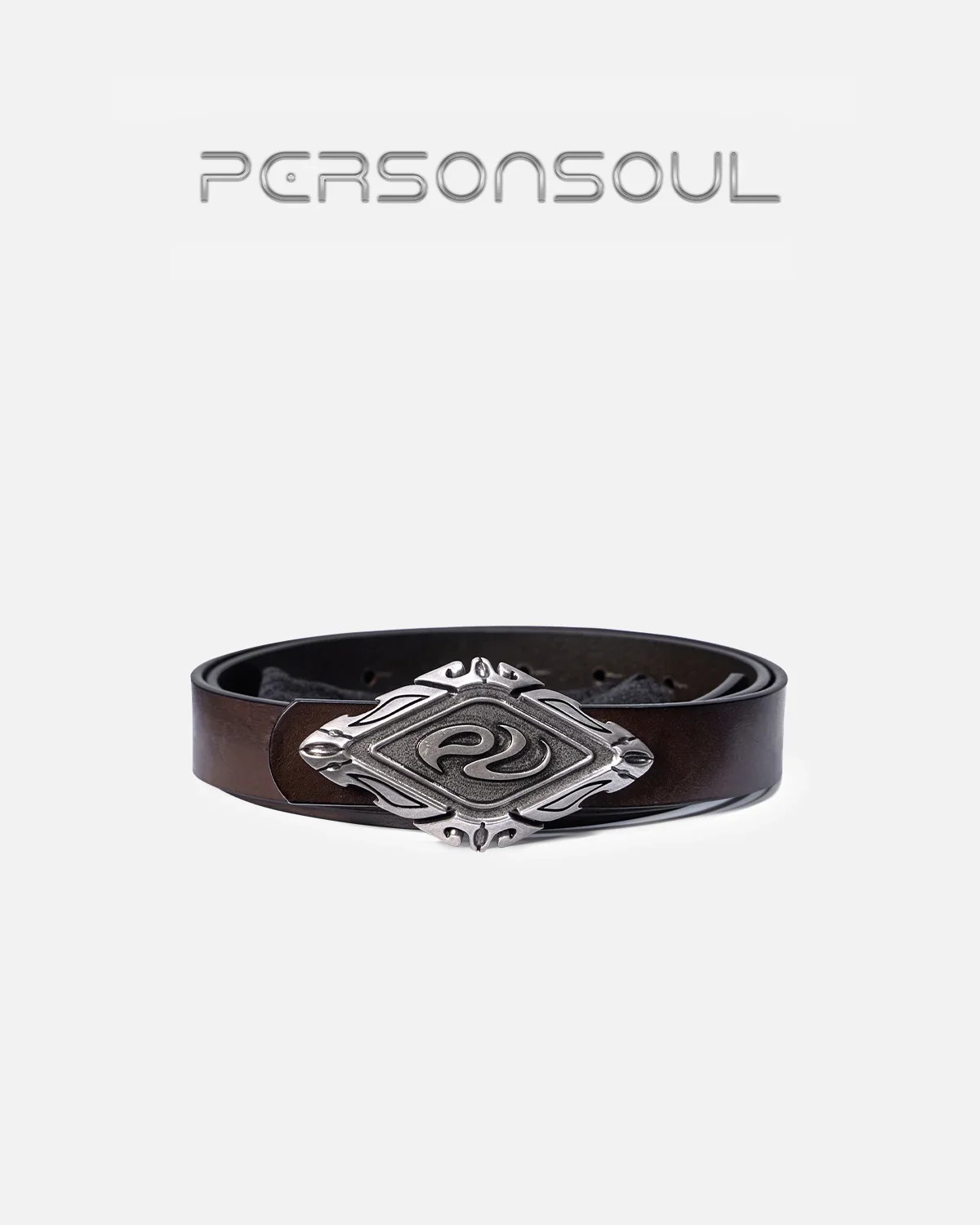 Personsoul Commander Full-Grain Leather Belt