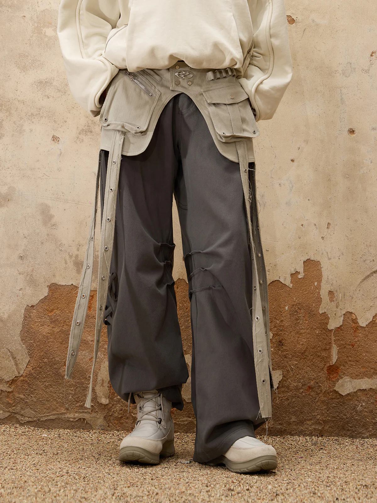 Personsoul Fanny Pack Cargo Pants