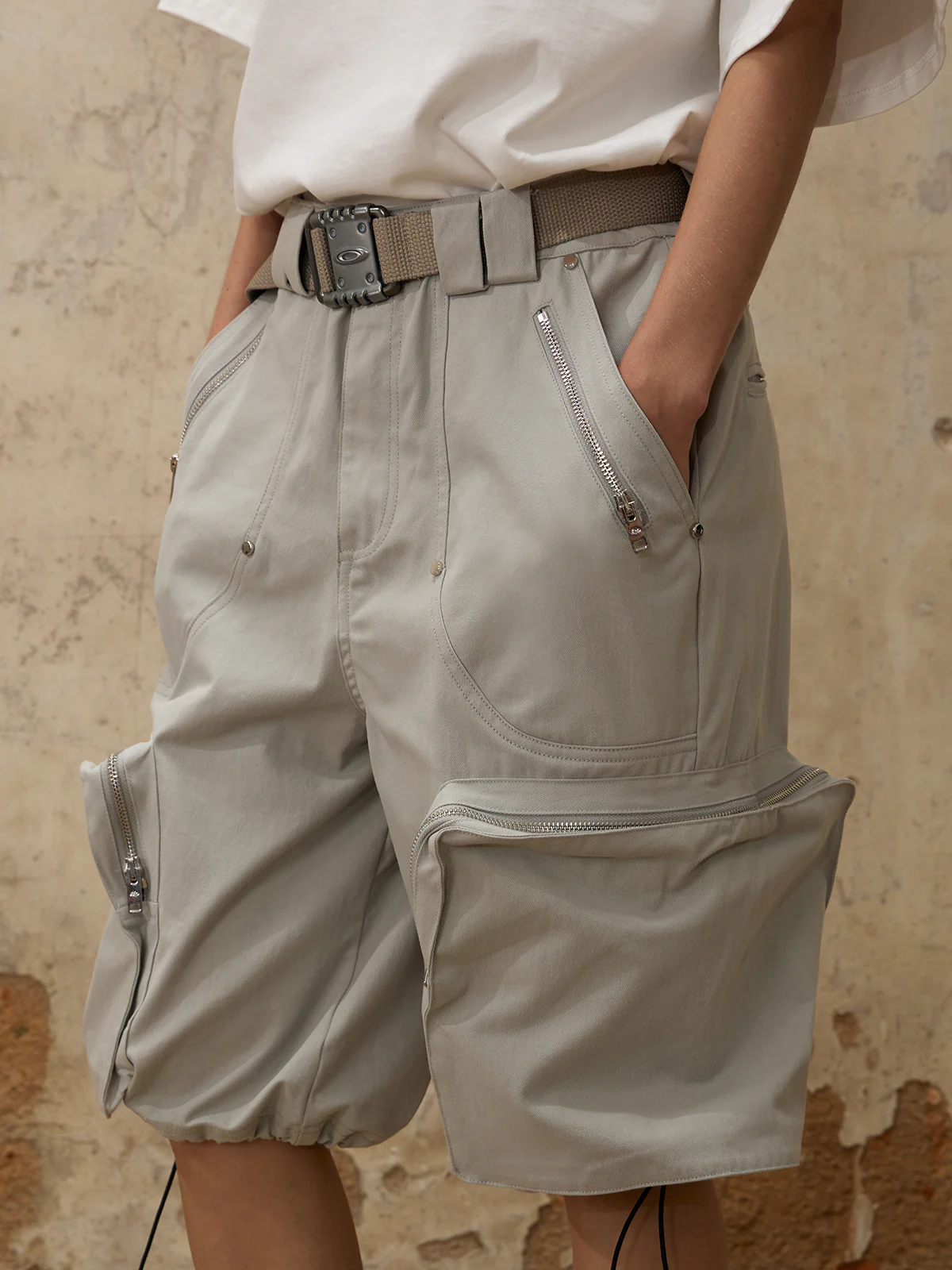 Personsoul Cargo Pocket Shorts
