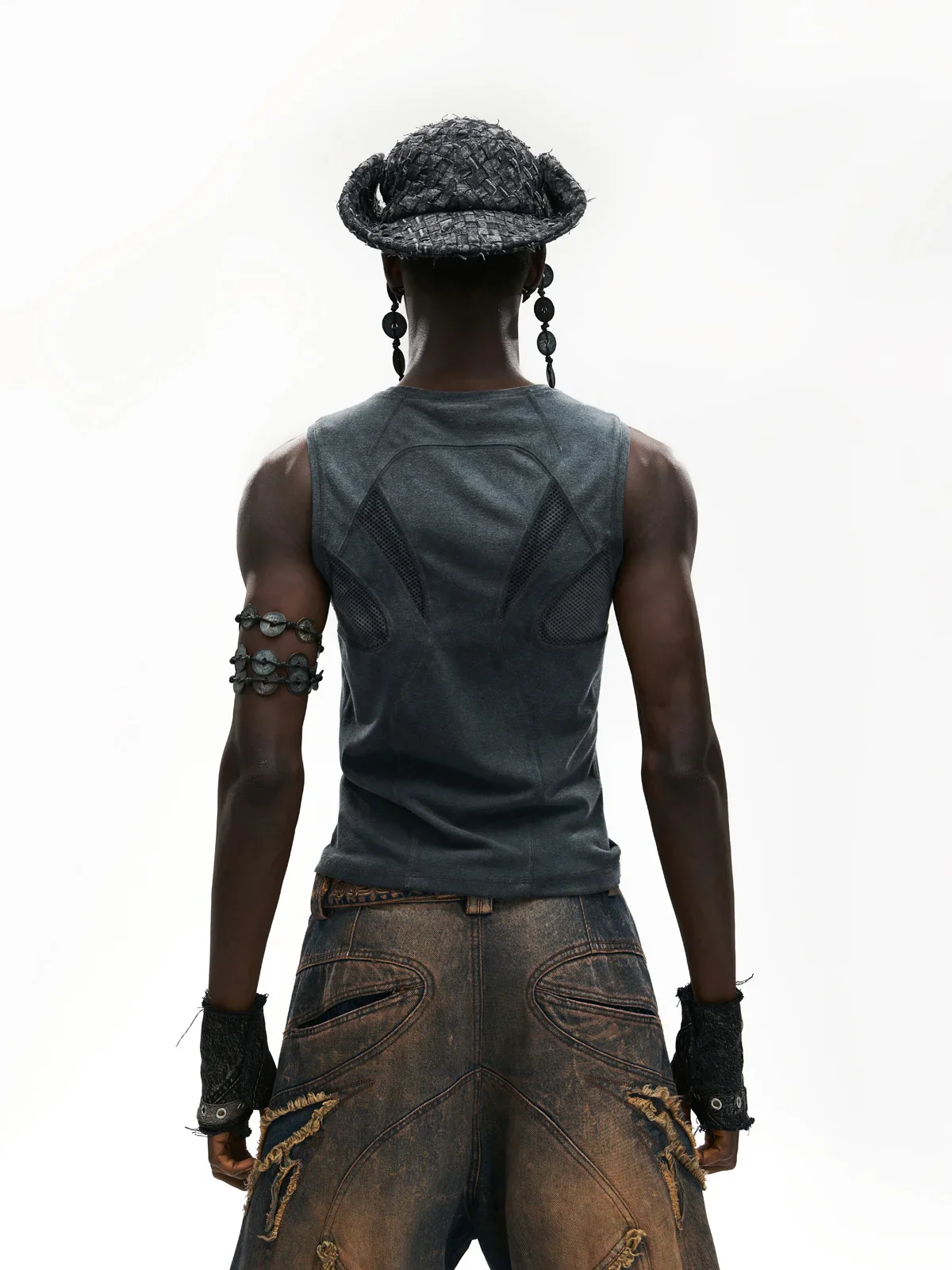 Deconstructed Armor Slim Tank Top