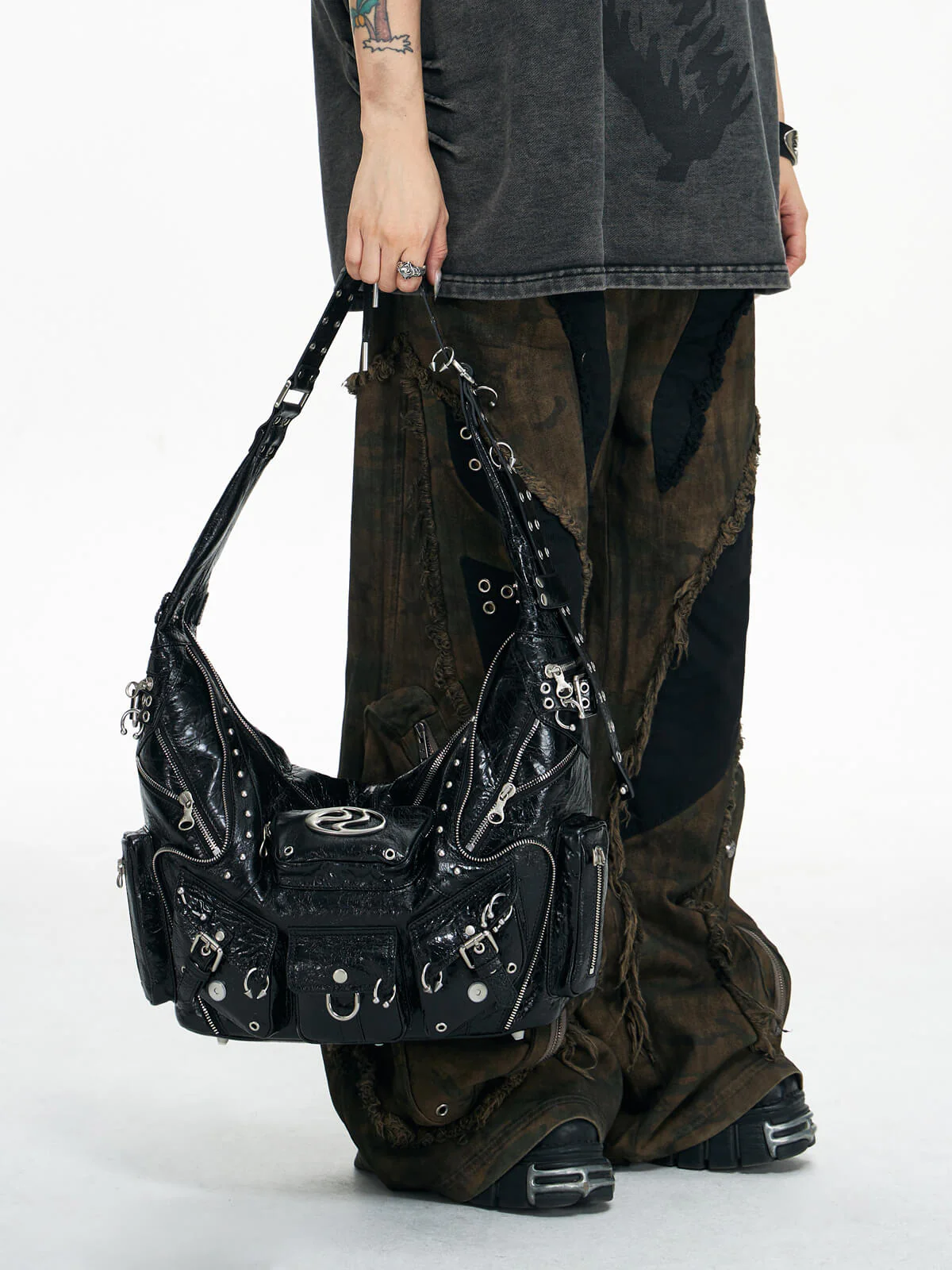 Personsoul Sheepskin Shoulder Bag Small