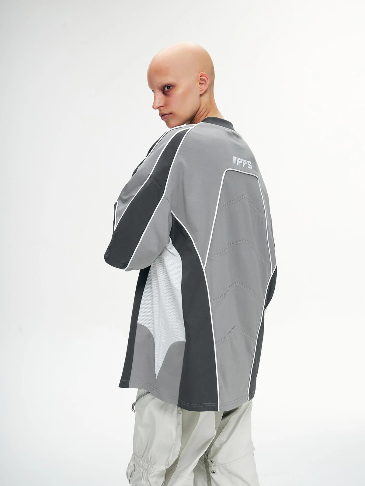 Personsoul Racing Logo Oversized T-Shirt