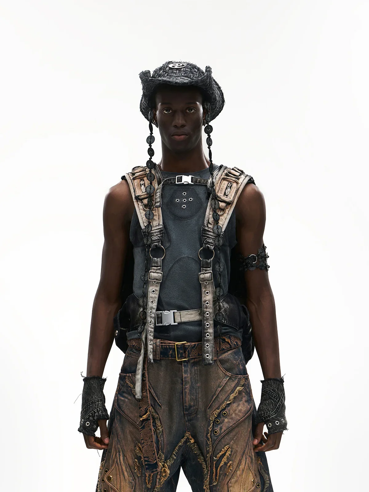 Deconstructed Armor Slim Tank Top