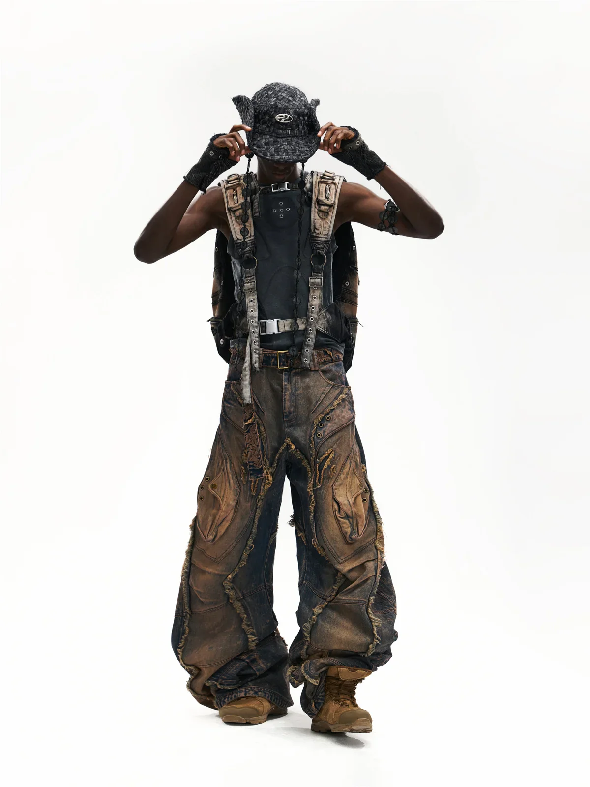 Deconstructed Armor Slim Tank Top