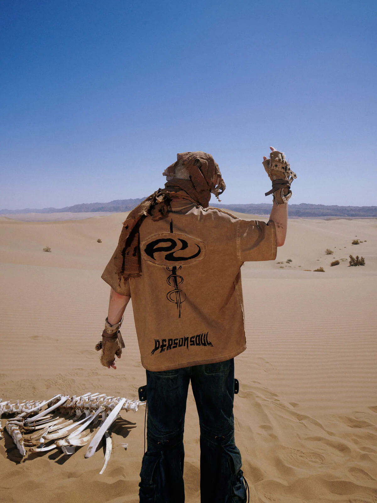 Personsoul Symbol Elements Oversized T-shirt