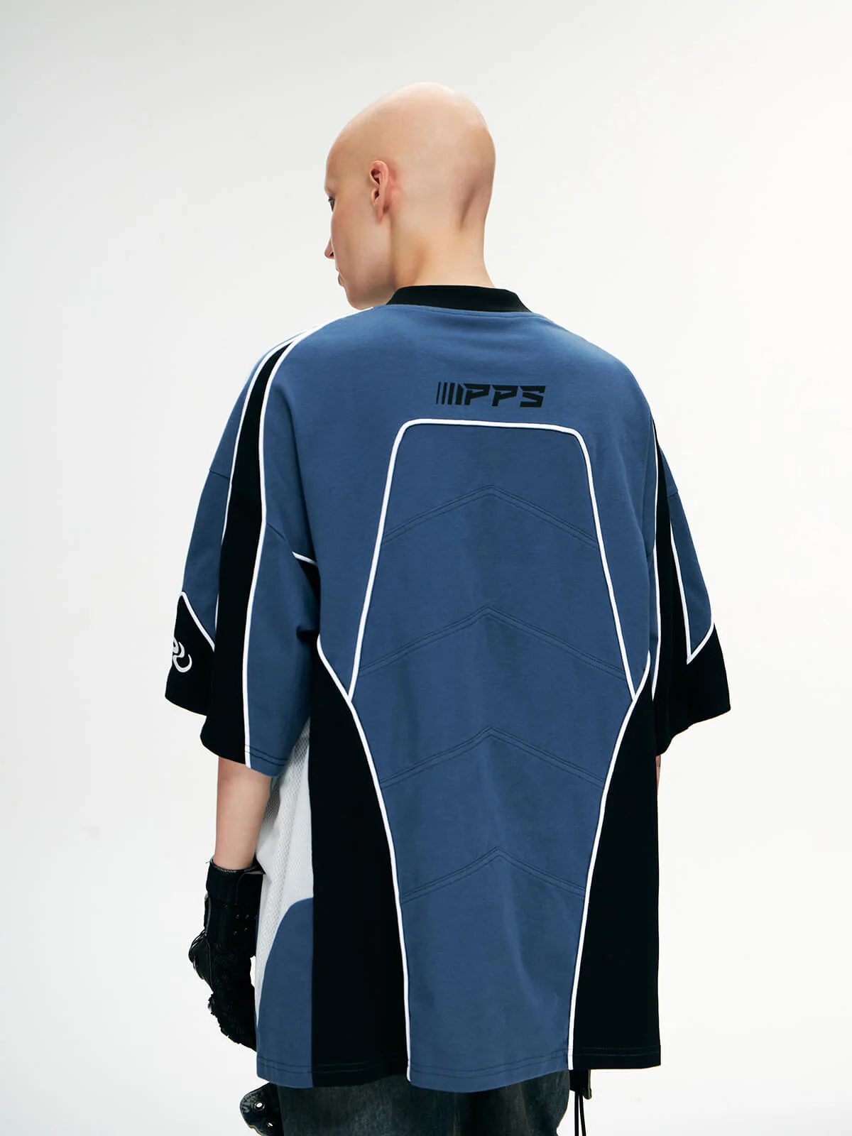 Personsoul Racing Logo Oversized T-Shirt