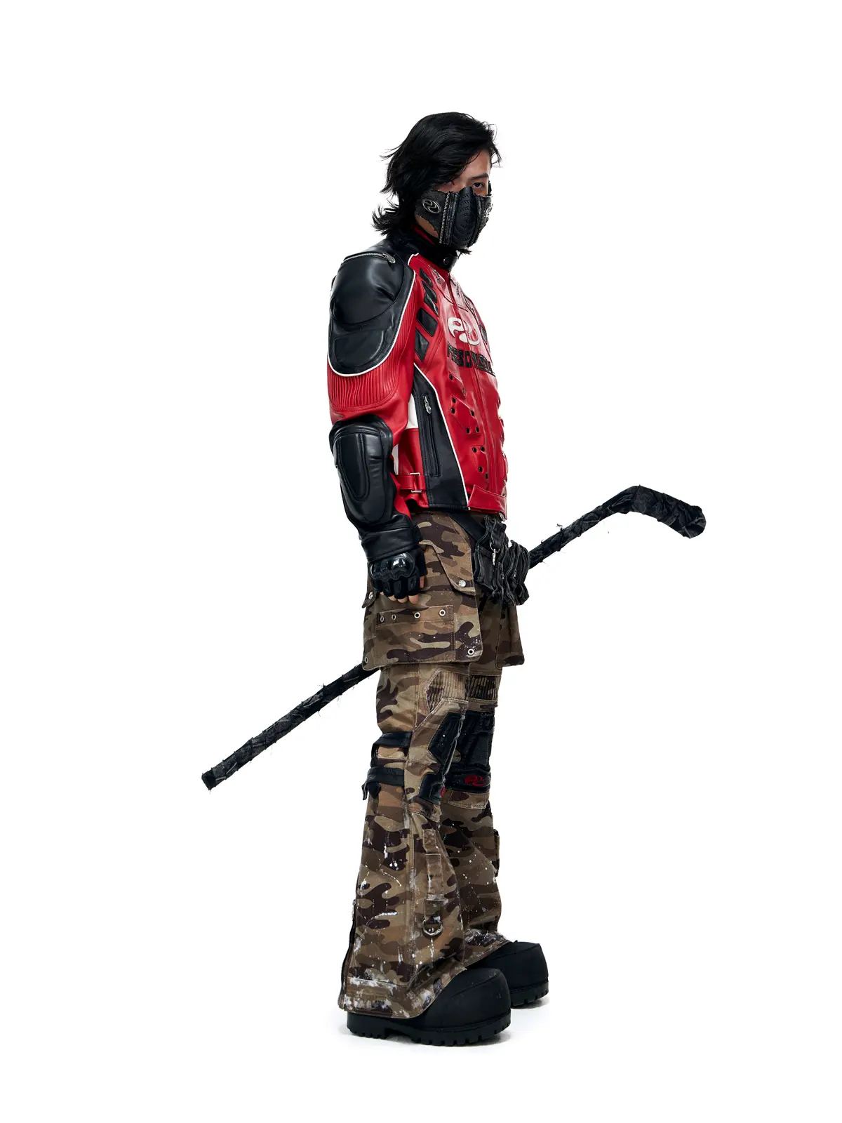 Mico-flare Camo Cargo Pant