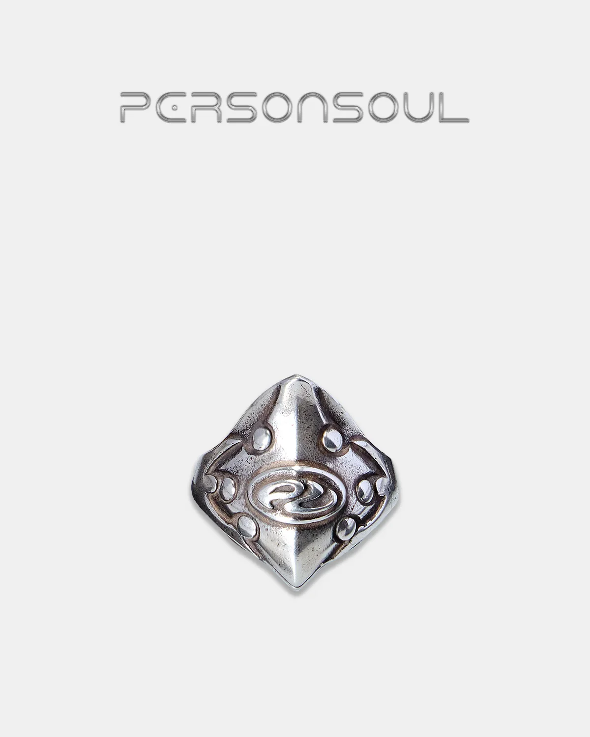 Personsoul Sterling Silver Armor Ring