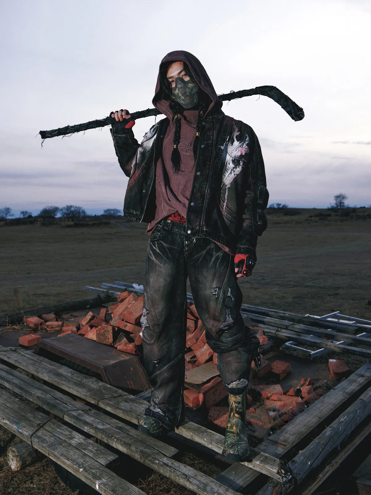 Scarlet Denim Jacket (only 60 pieces)