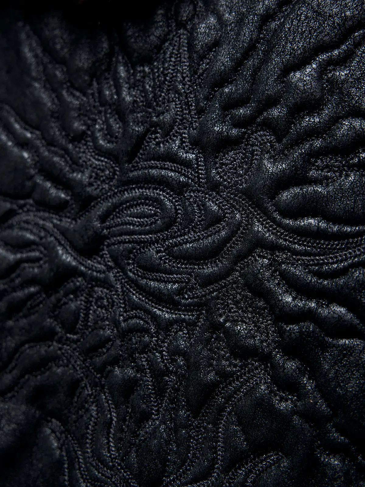 Personsoul Sun Totem Fur Collar Hoodie