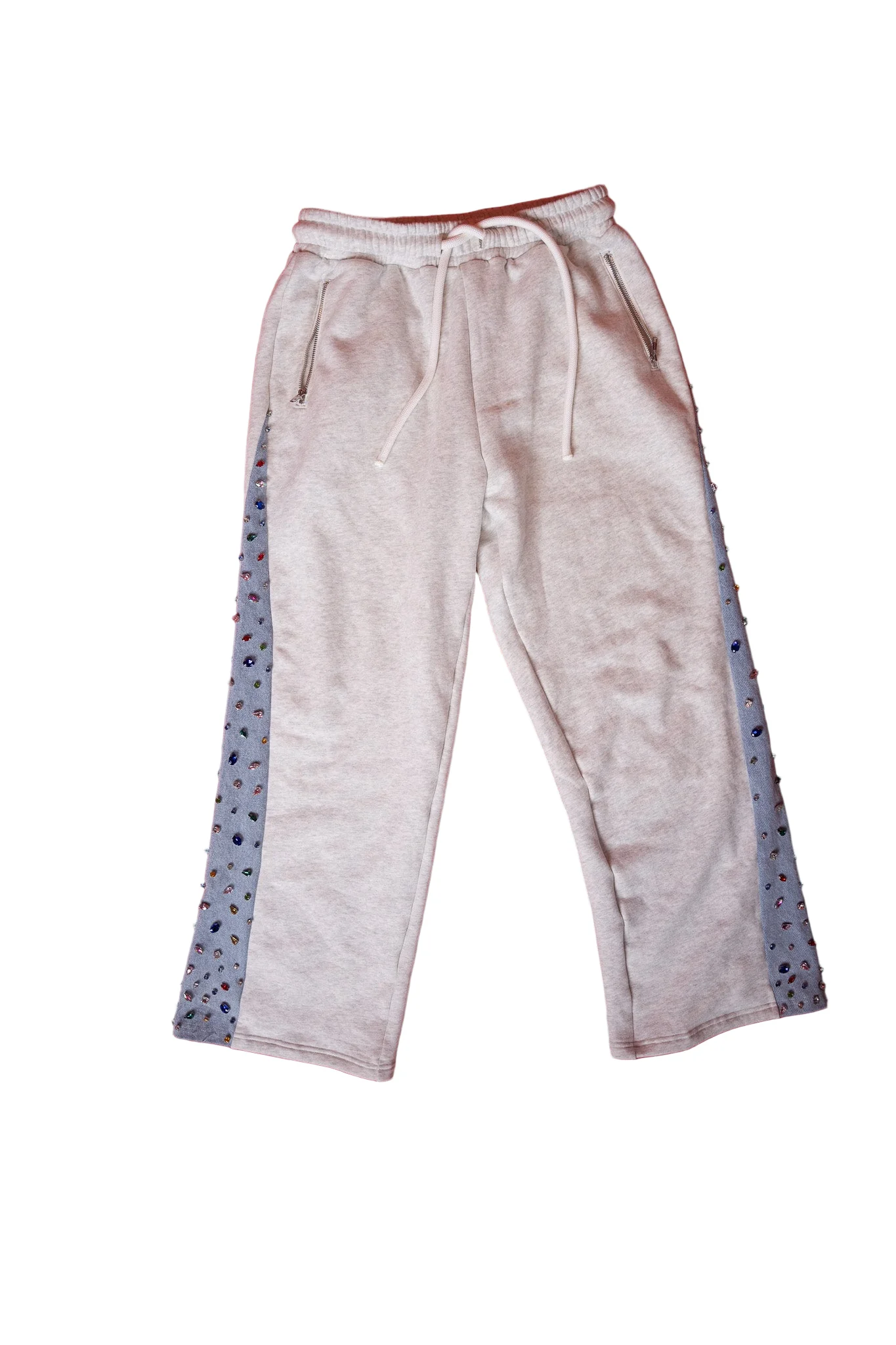 HEATHER DENIM SWEATS