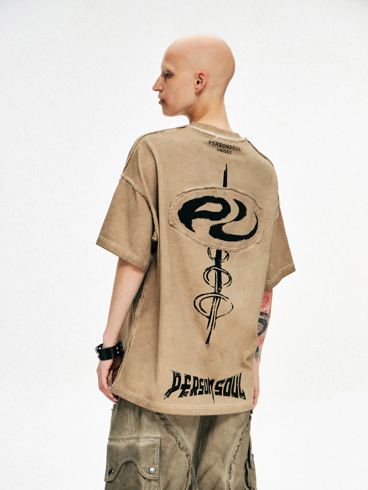 Personsoul Symbol Elements Oversized T-shirt