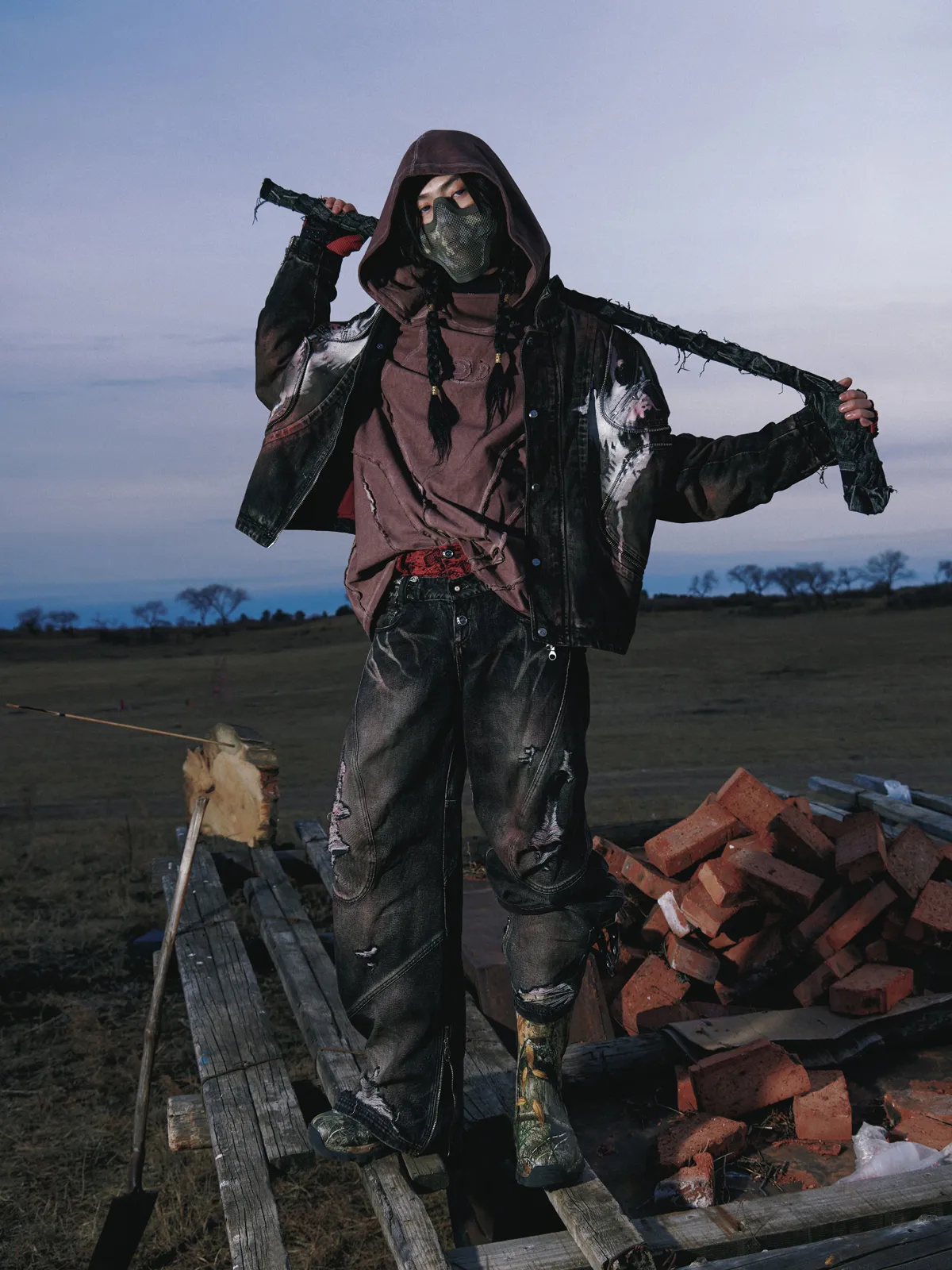 Scarlet Denim Jacket (only 60 pieces)