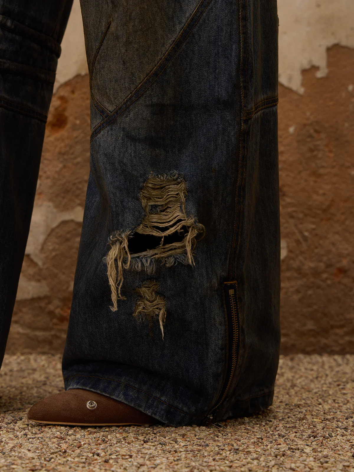 Personsoul Armor Dirty Denim Jeans