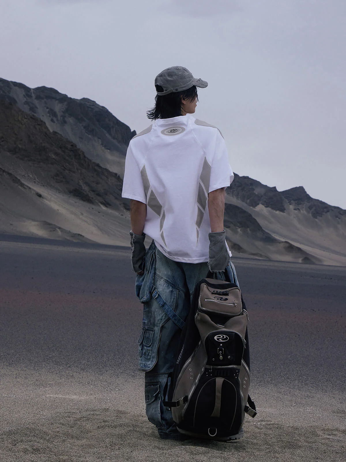 Personsoul Logo With Tassel Oversized T-Shirt