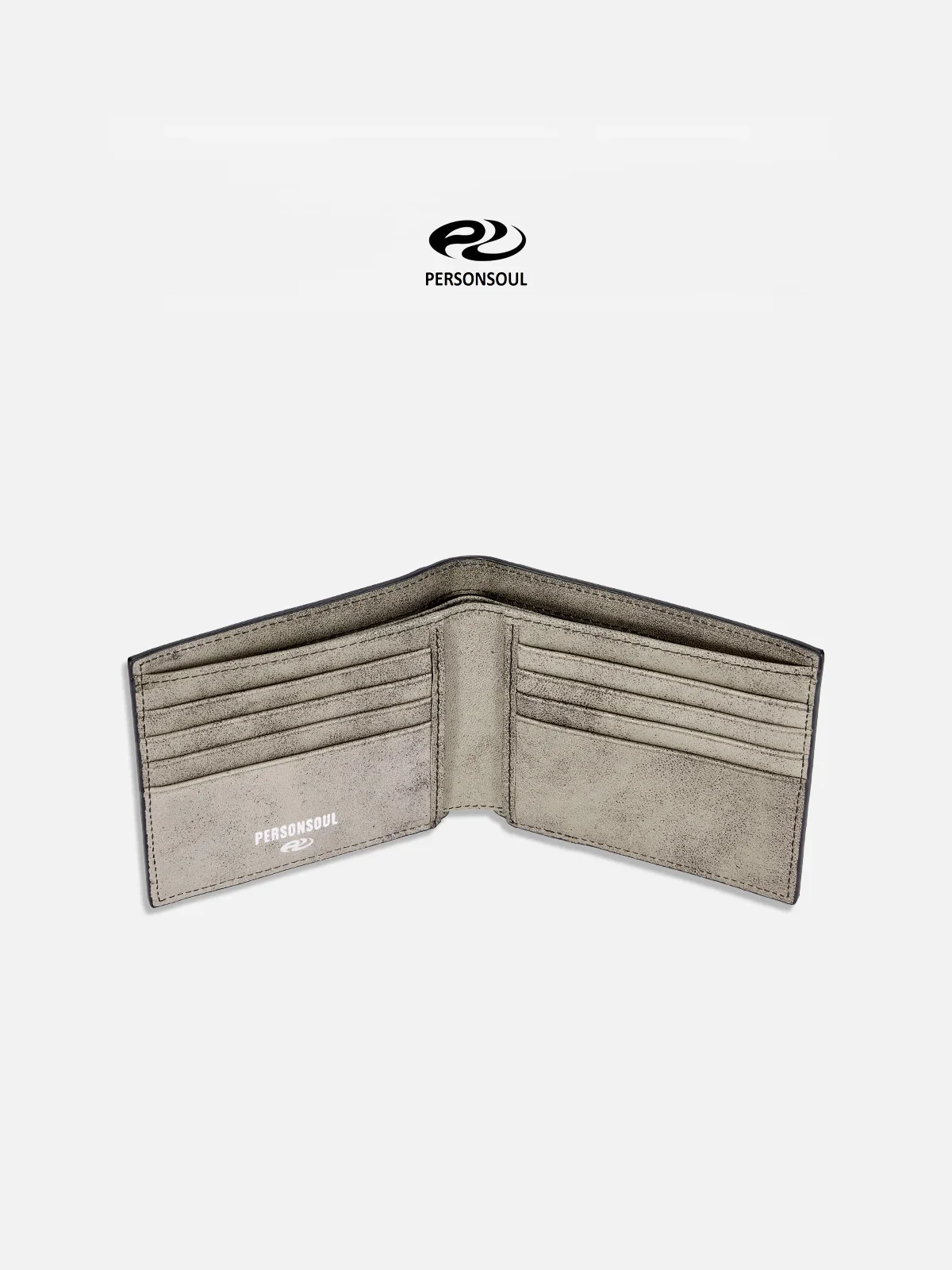 Personsoul Yuan Symbol Sheepskin Wallet