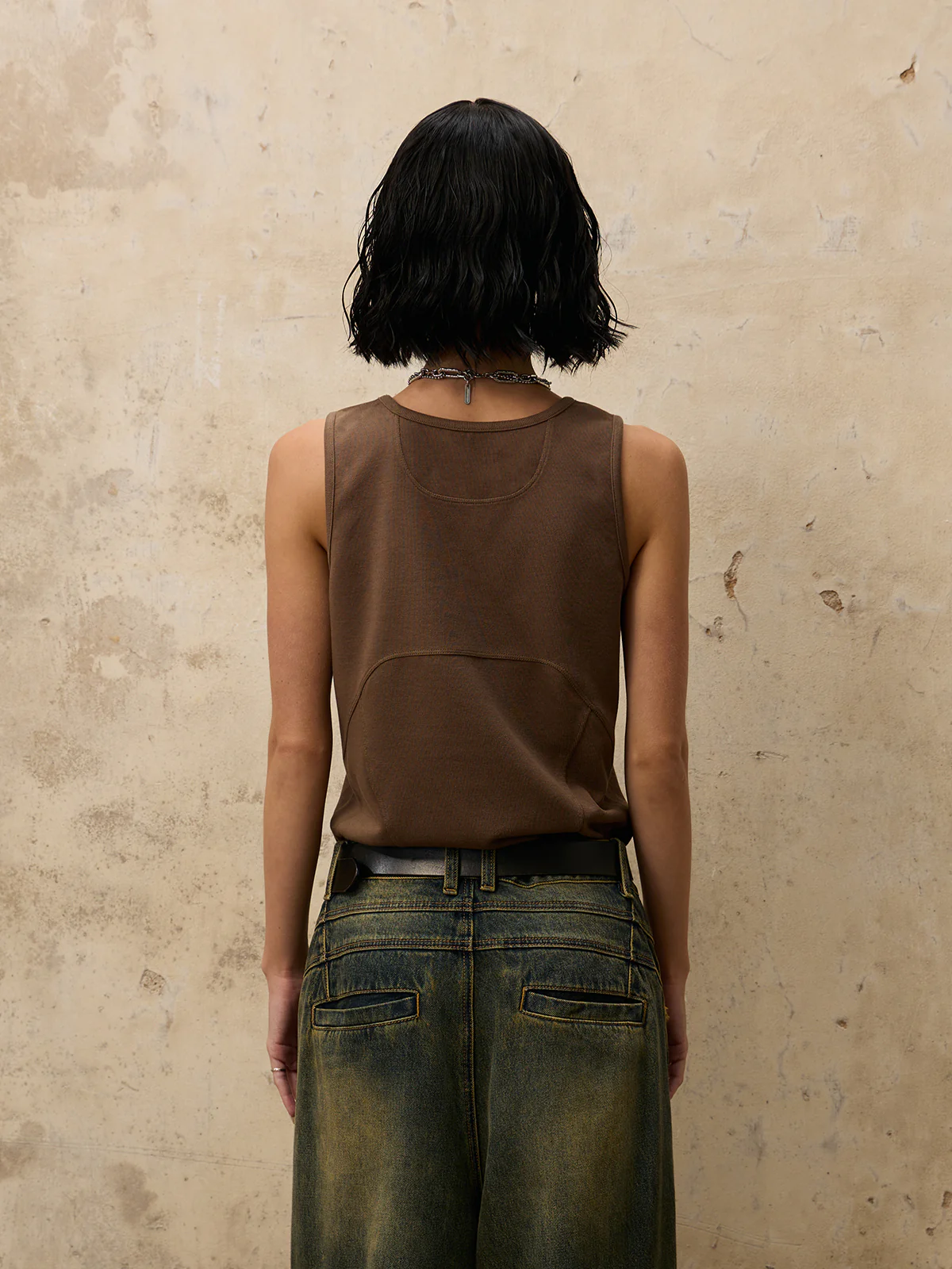 Personsoul Sleeveless vest