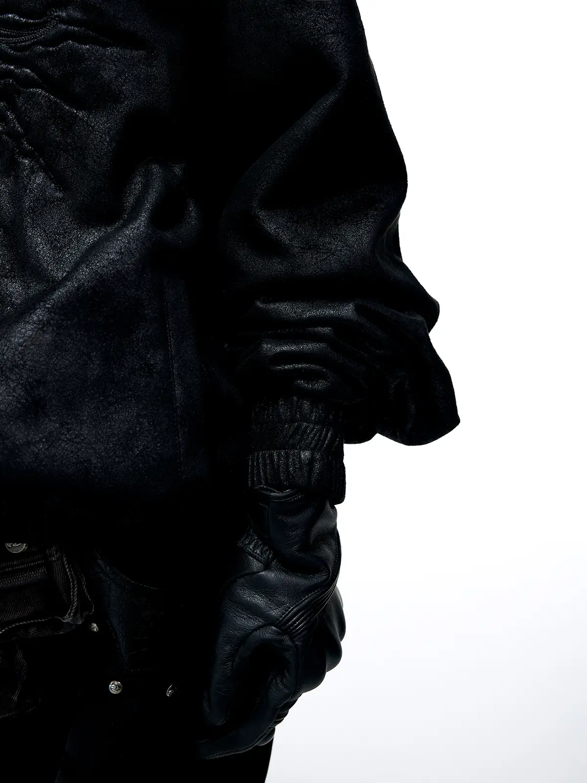 Personsoul Sun Totem Fur Collar Hoodie