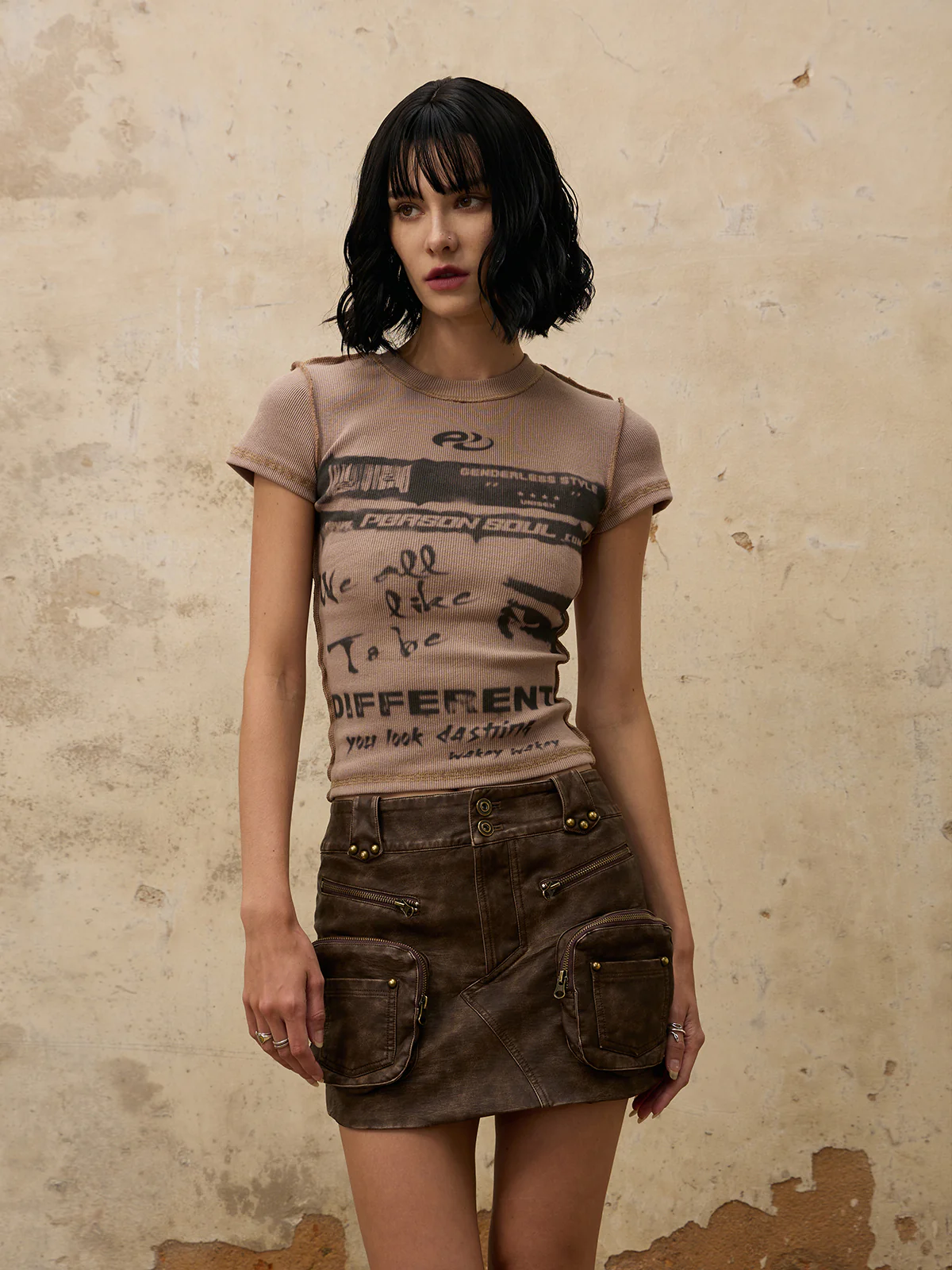 Personsoul Retro Mini T-shirt