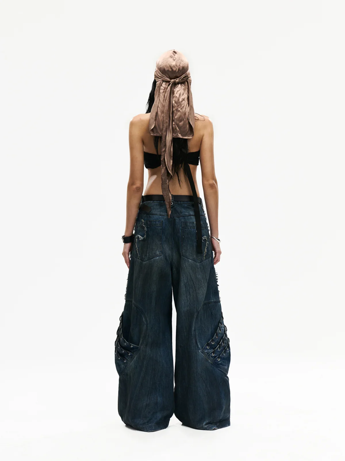 Personsoul Armor Structured Raw Edge Jeans