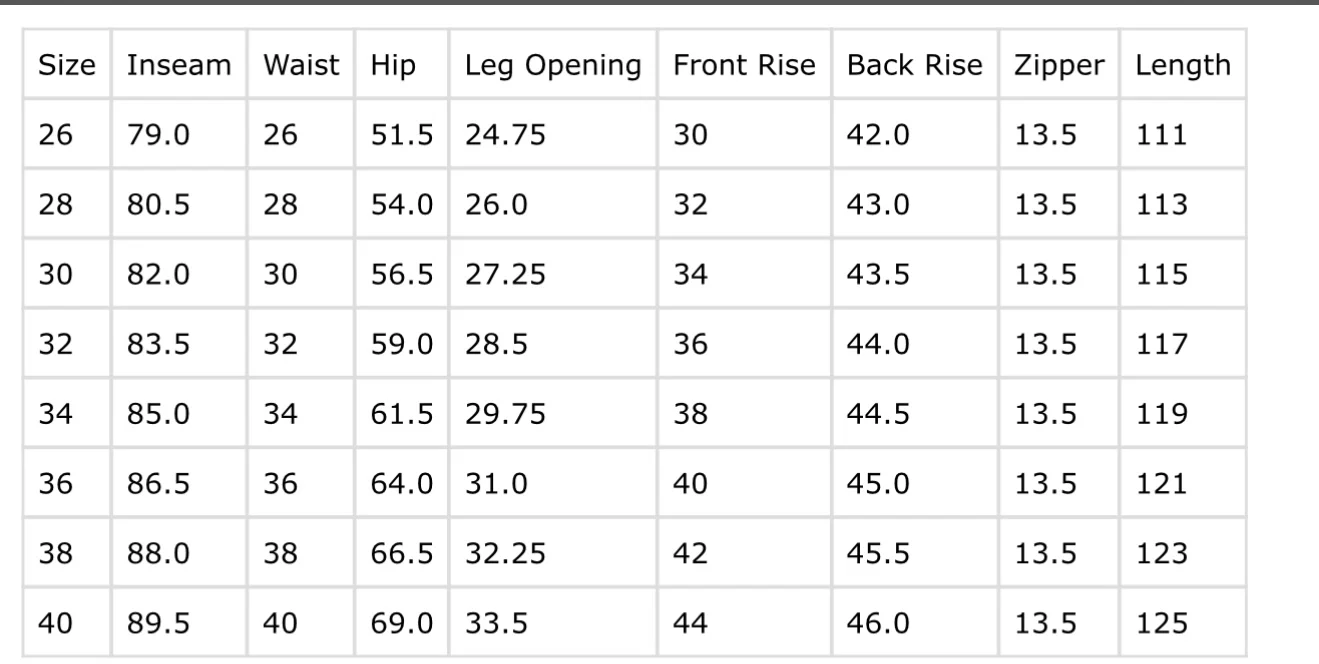 BLOOD SELVEDGE DENIM PANTS