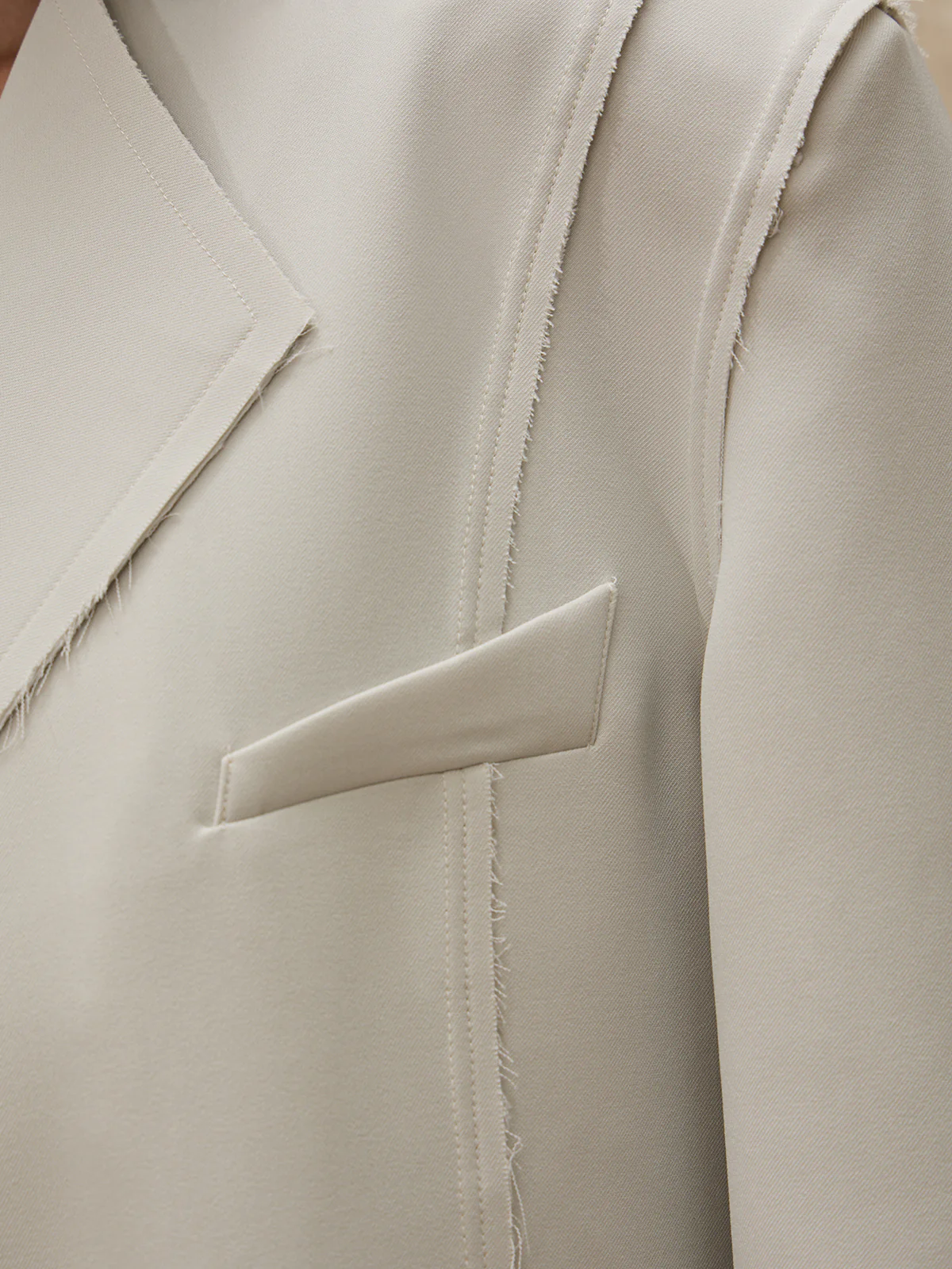 Personsoul Grey Tailoring Blazer