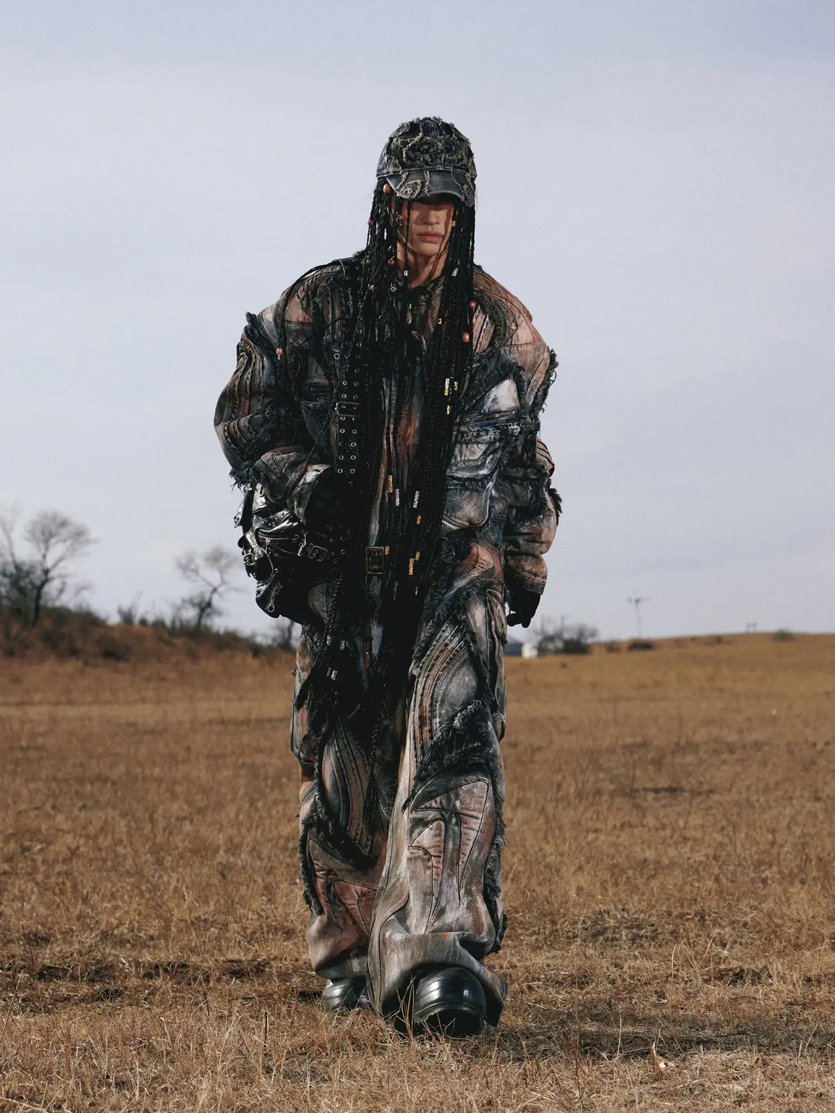 Graffiti Mud Wash Denim Jacket (only 60 pieces)