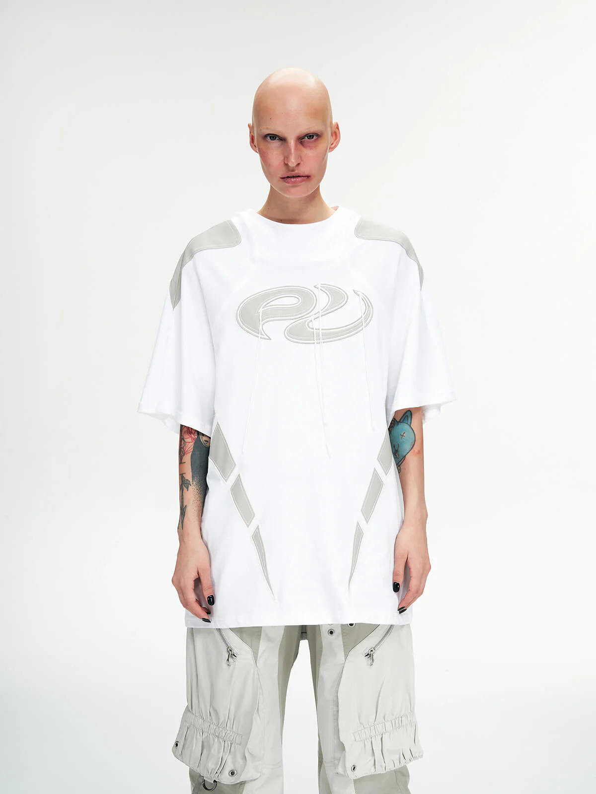 Personsoul Logo With Tassel Oversized T-Shirt