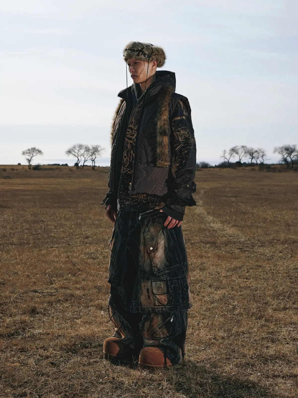 Personsoul Tactical Embroidered Down Vest