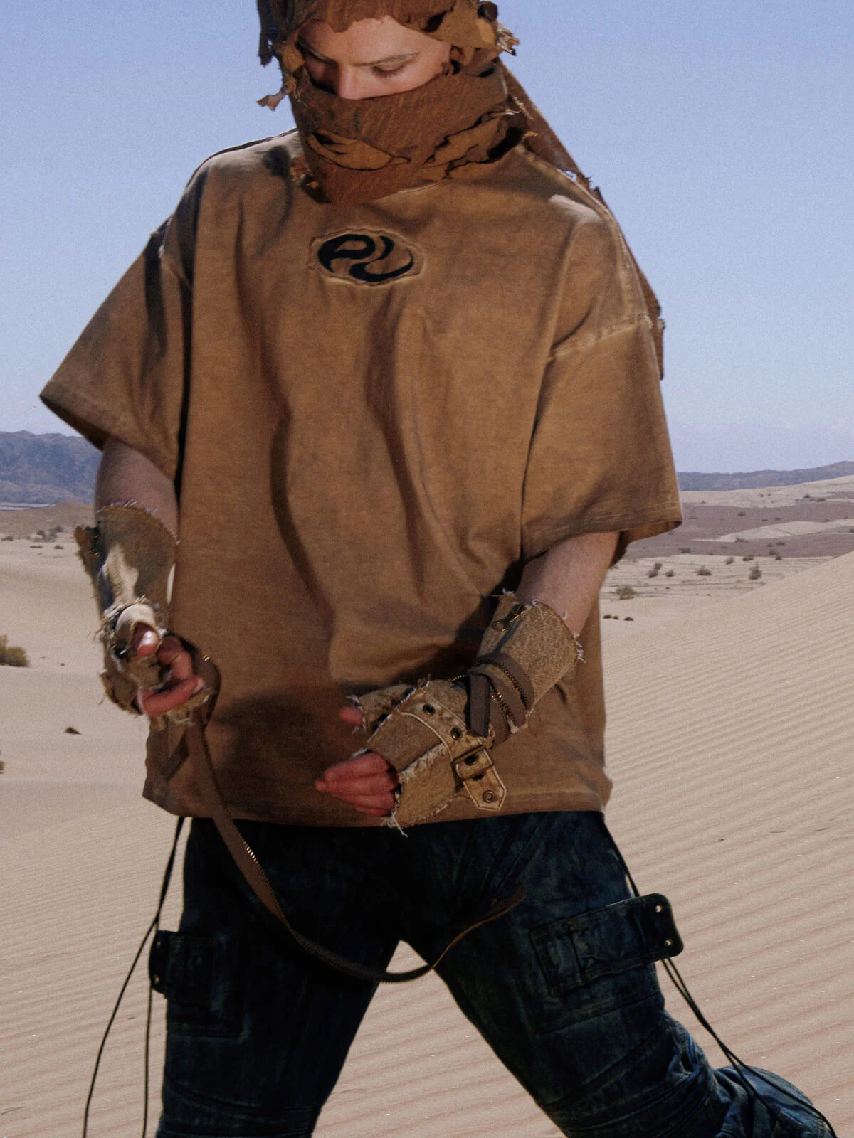 Personsoul Symbol Elements Oversized T-shirt