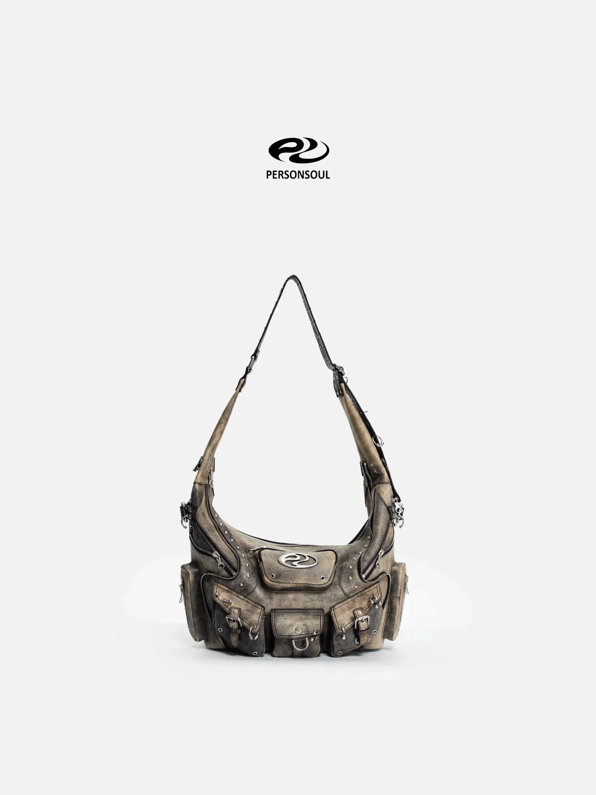 Personsoul Sheepskin Shoulder Bag Small