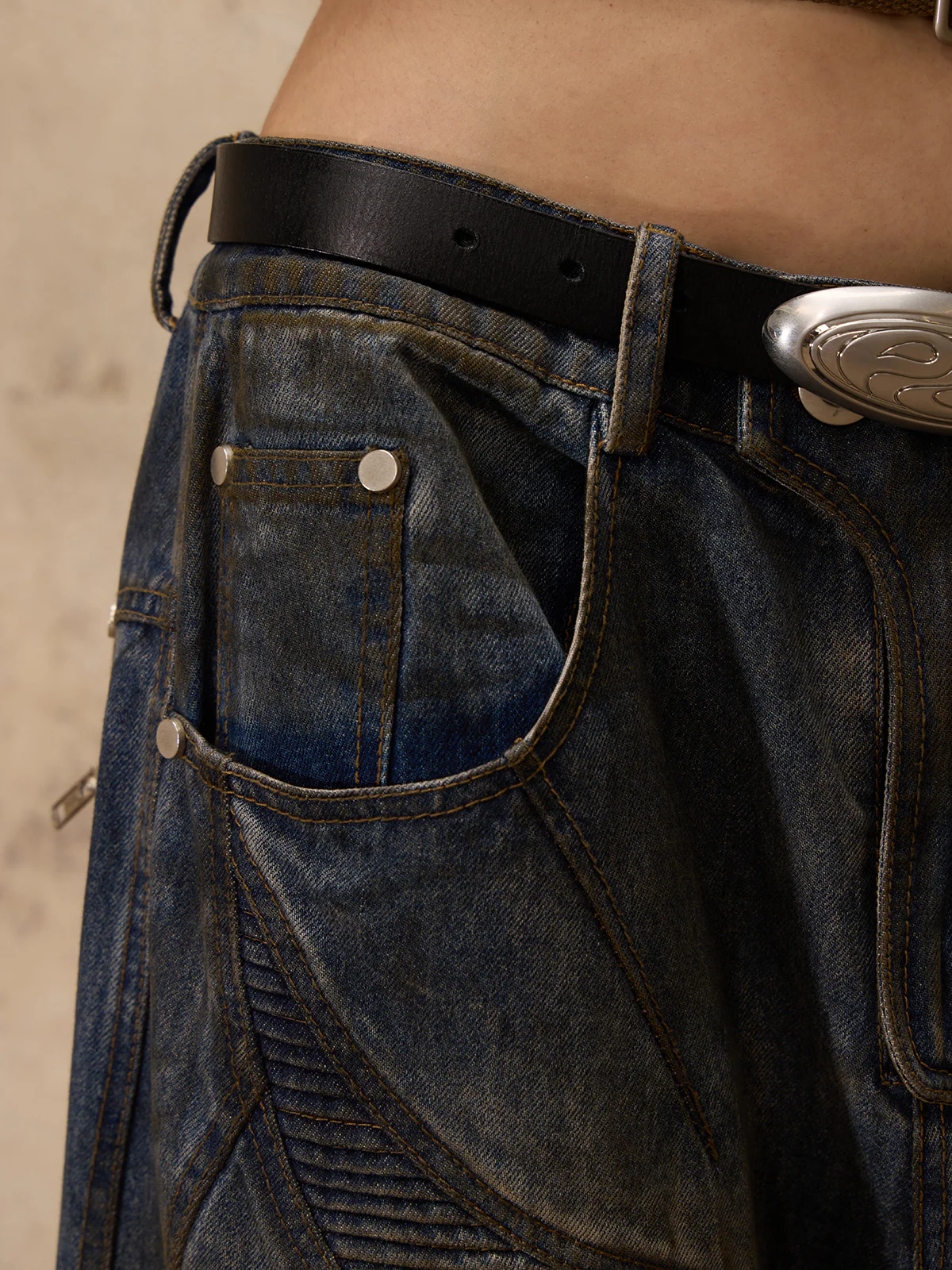 Personsoul Armor Dirty Denim Jeans