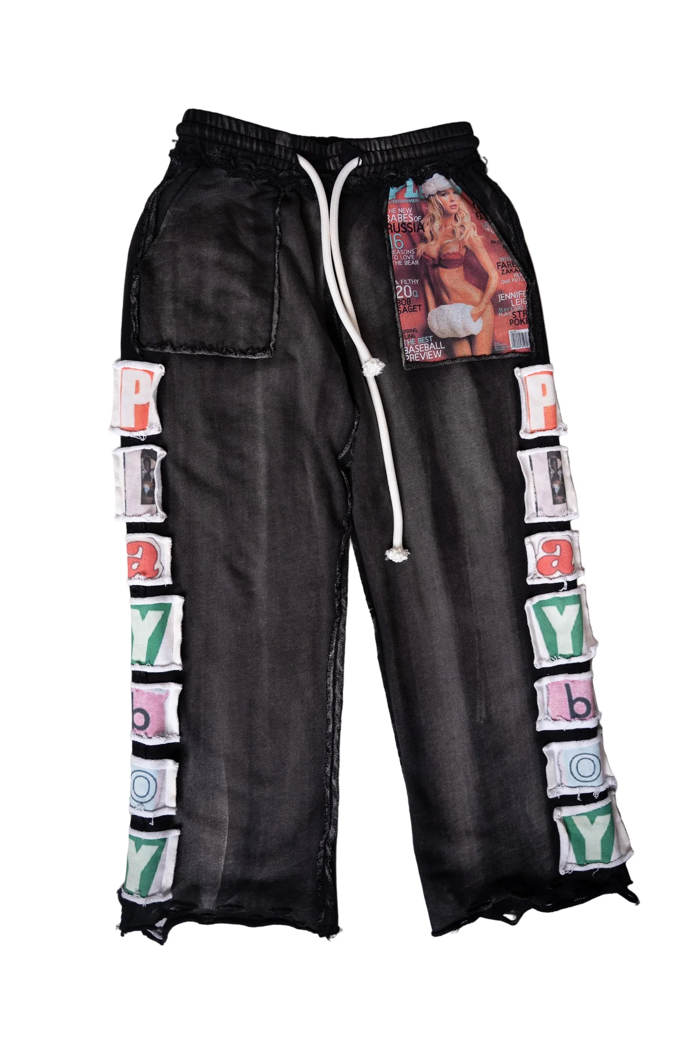 BLACK PLAYBOY SWEATS
