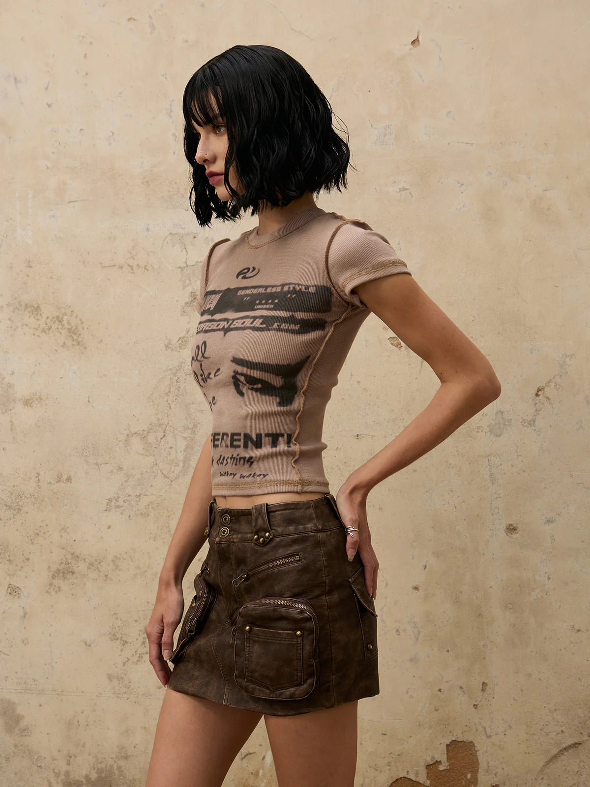 Personsoul Retro Mini T-shirt